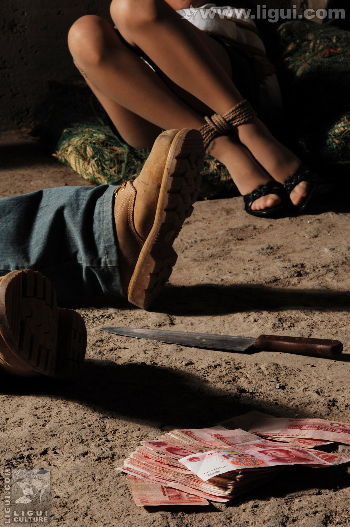 Chinese lady bondage 415