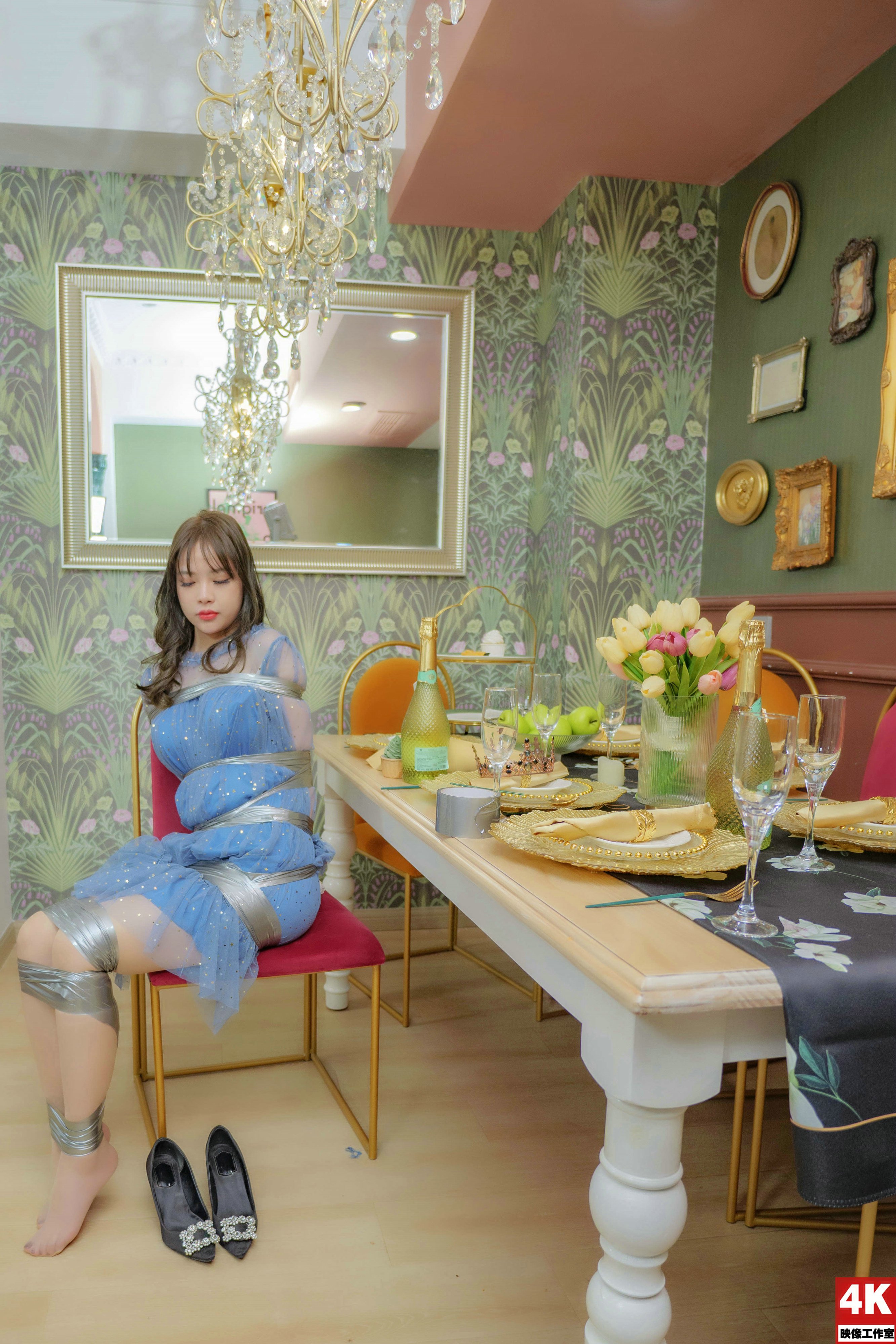 Chinese lady bondage 462