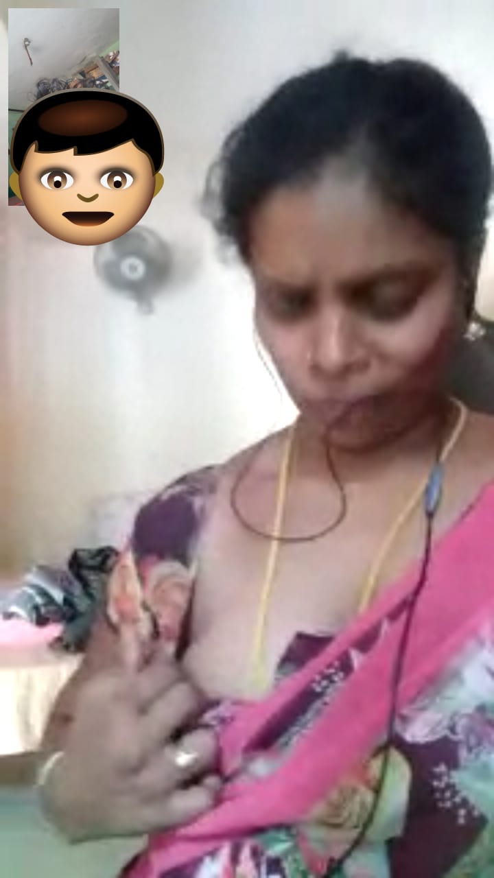 Tamil aunty video call la avuthu katura