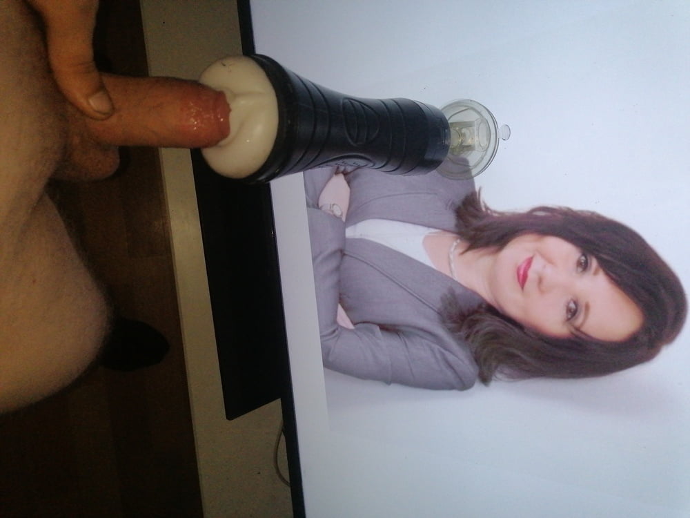 Secretary Michaela makes some cocks hard and cum