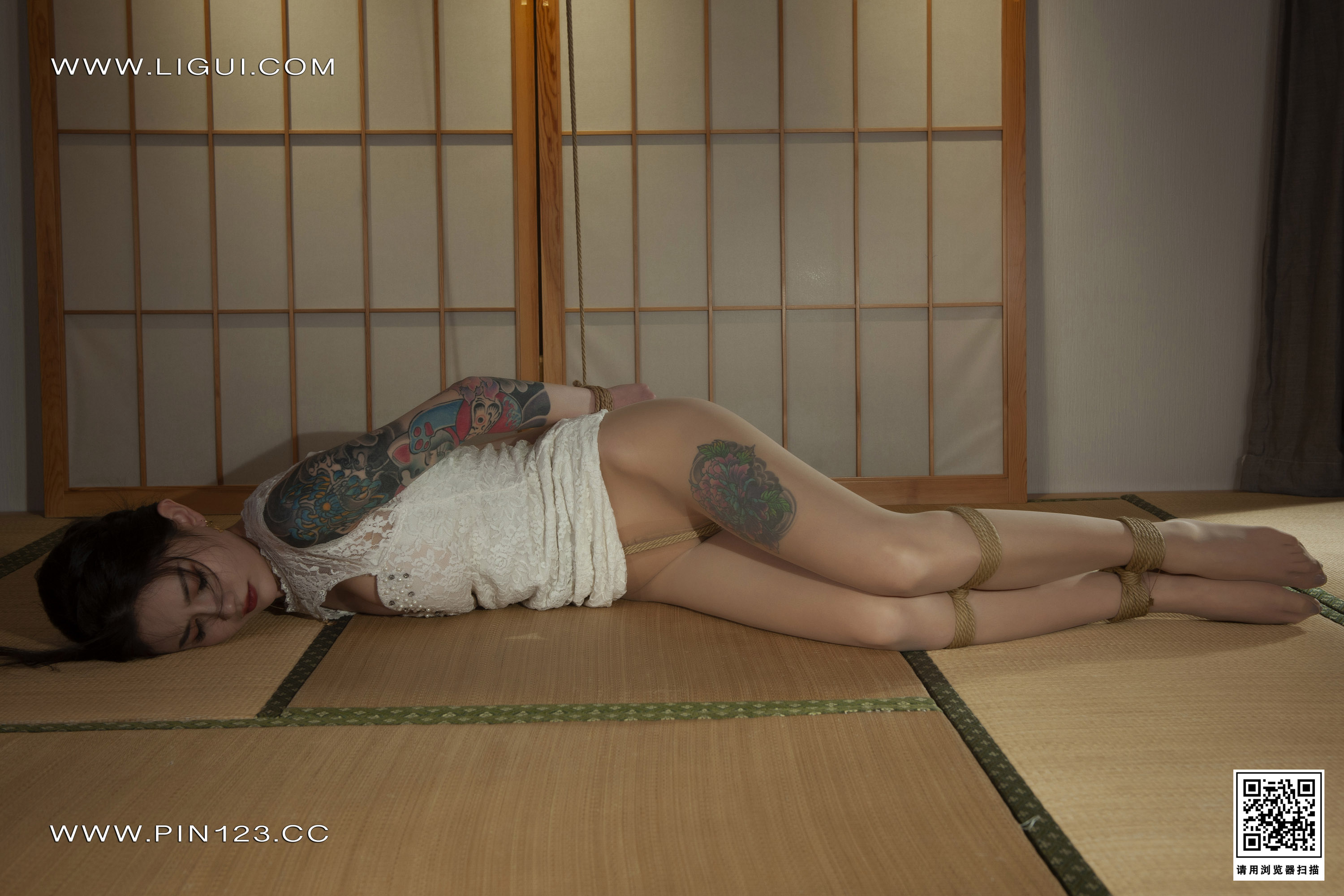 Chinese lady bondage 511-2