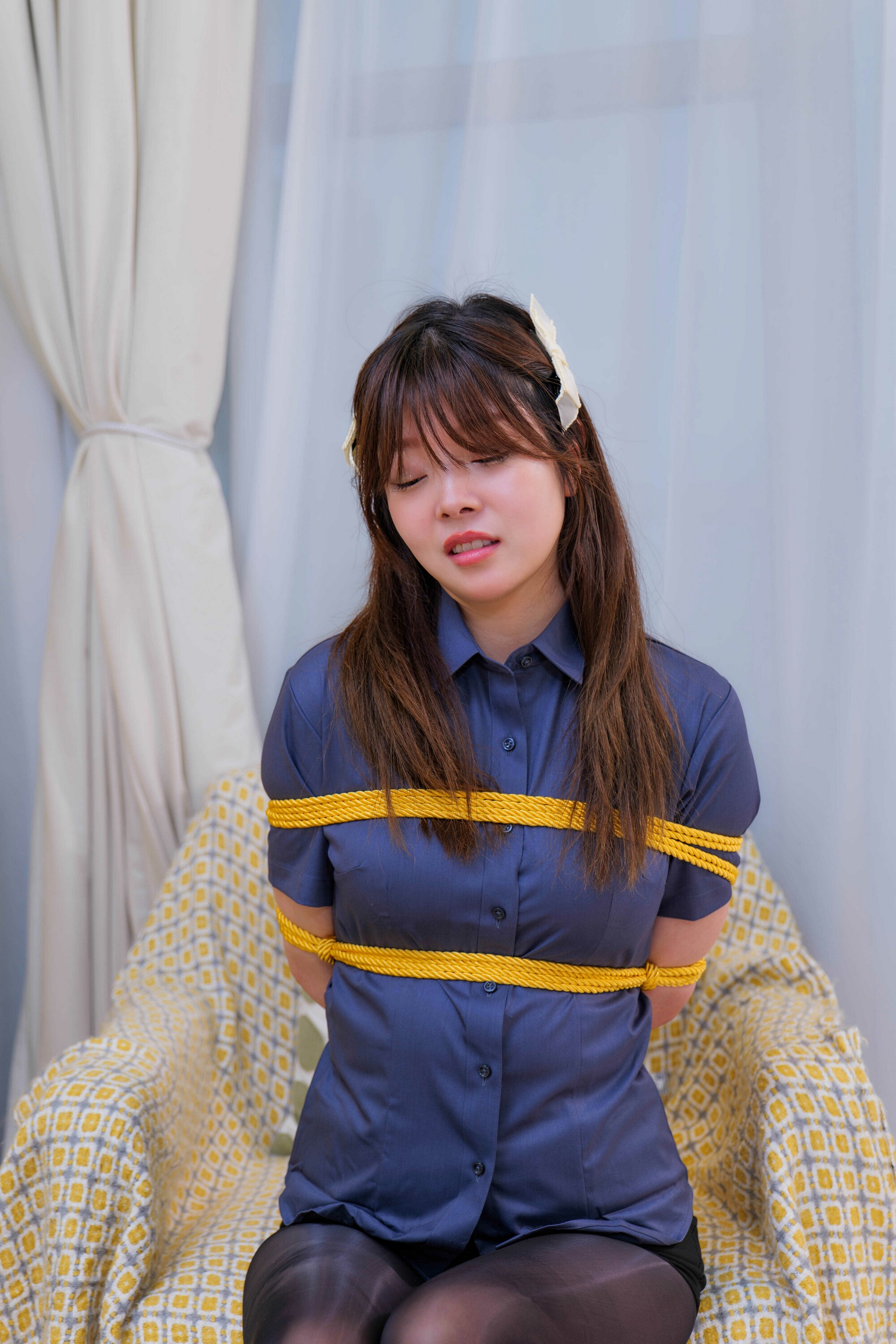 Chinese lady bondage 519