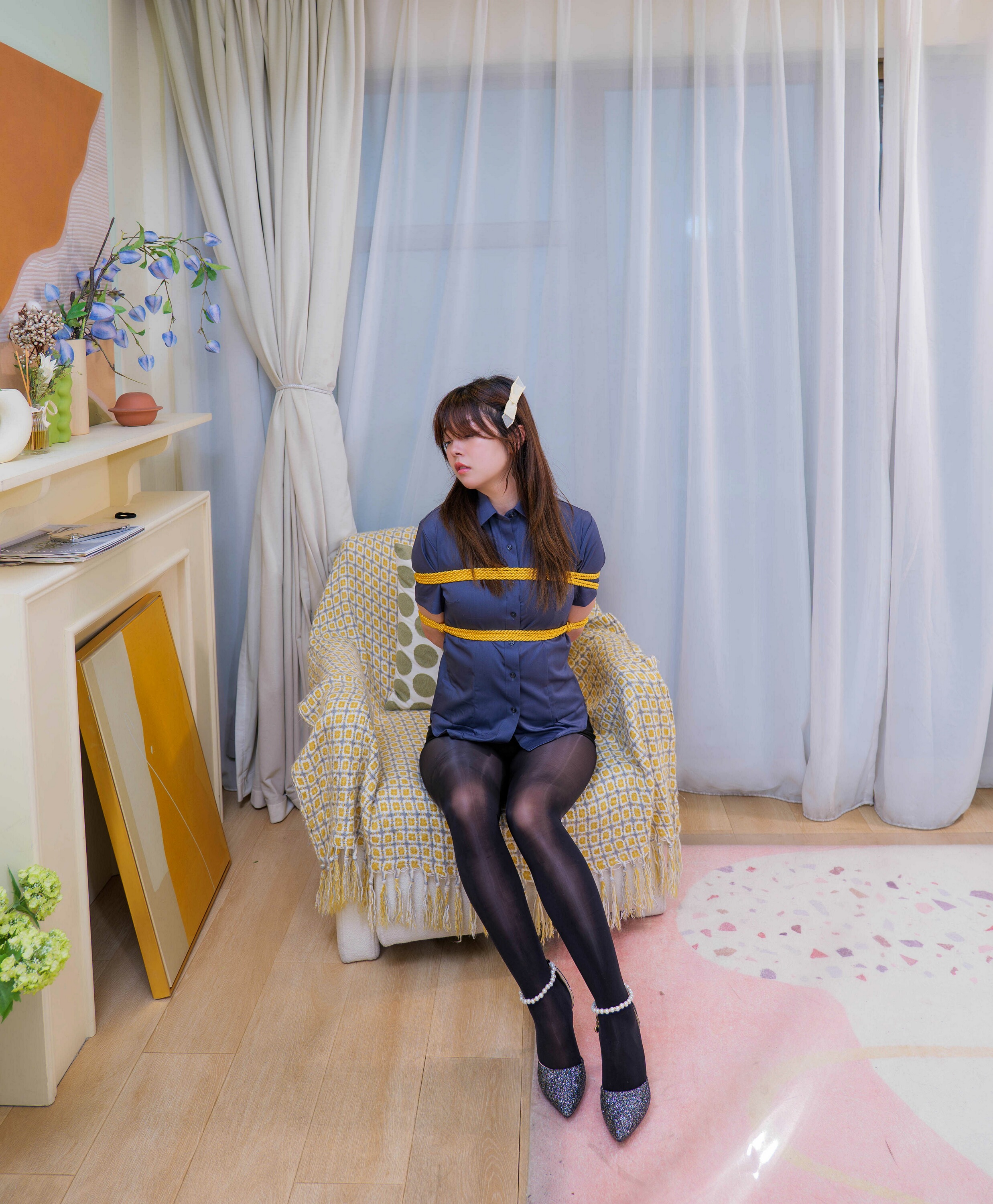 Chinese lady bondage 519