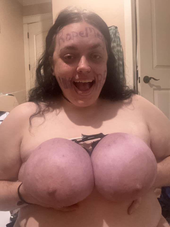 Ugly dumb piggy whore