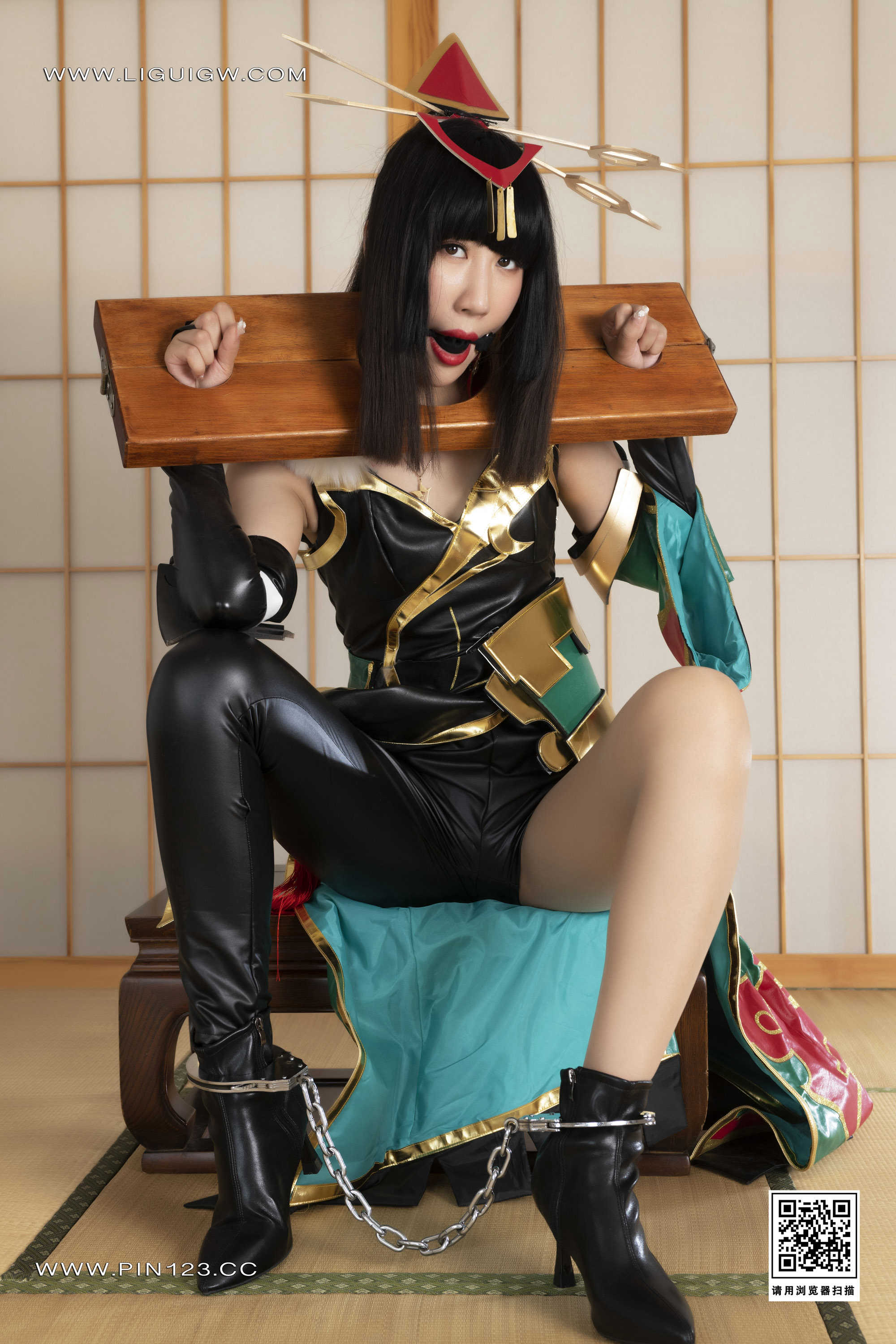 Chinese lady bondage 546