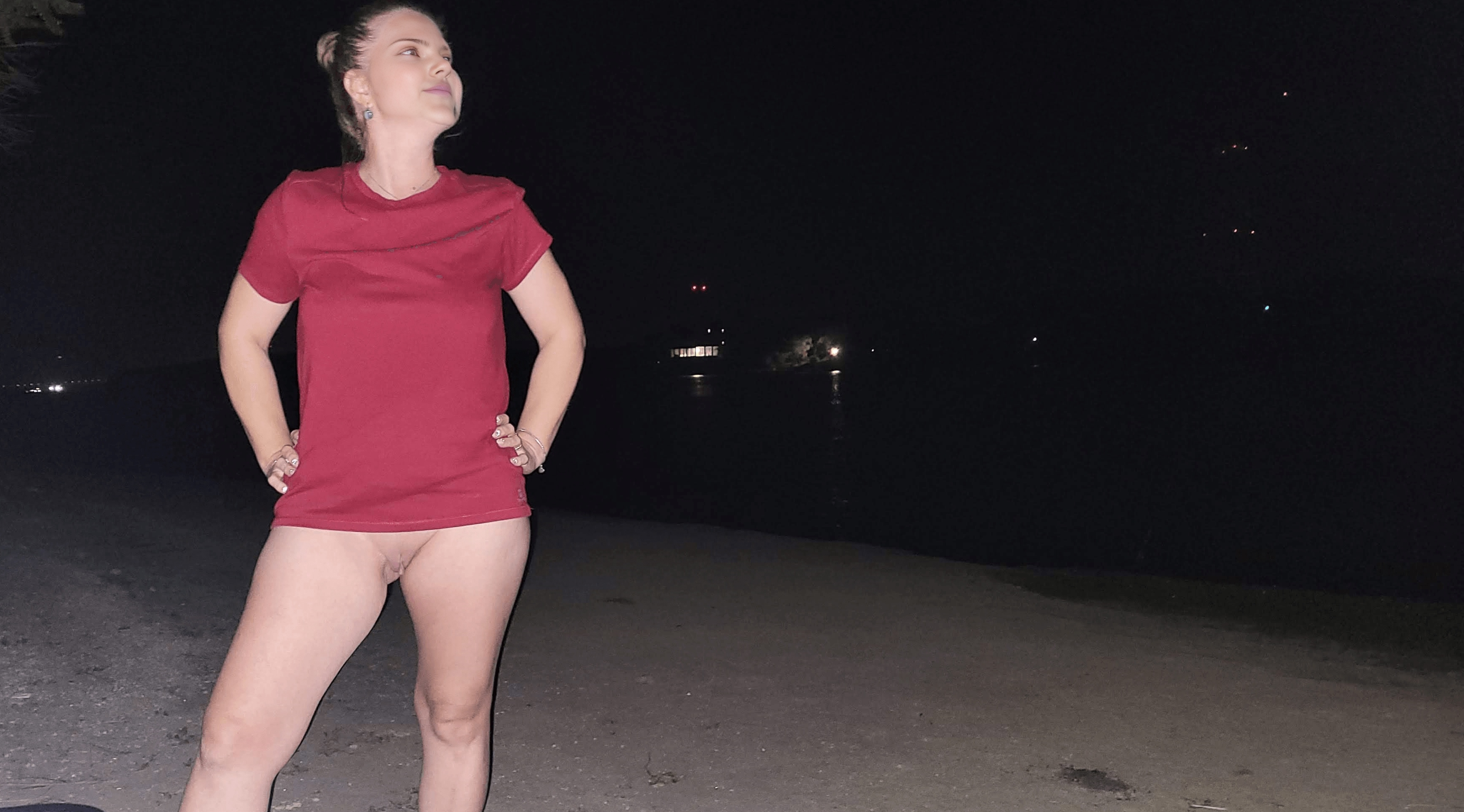 In the middle of the day/night