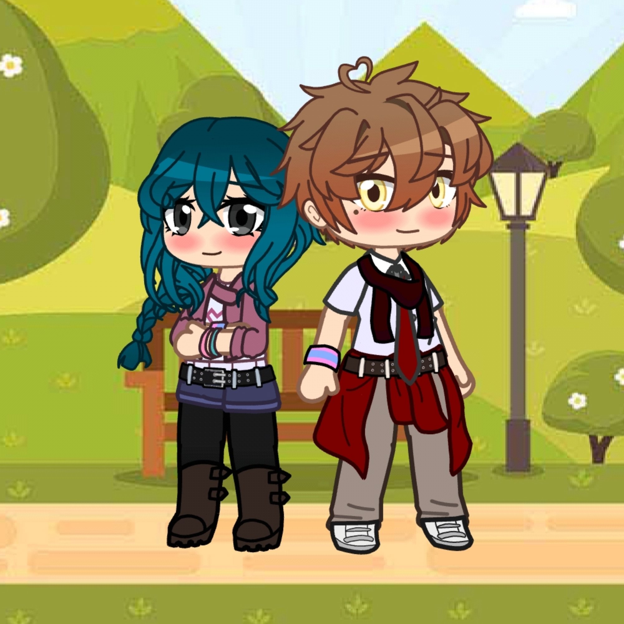 A tmf trans Luke and trans Hailey ship