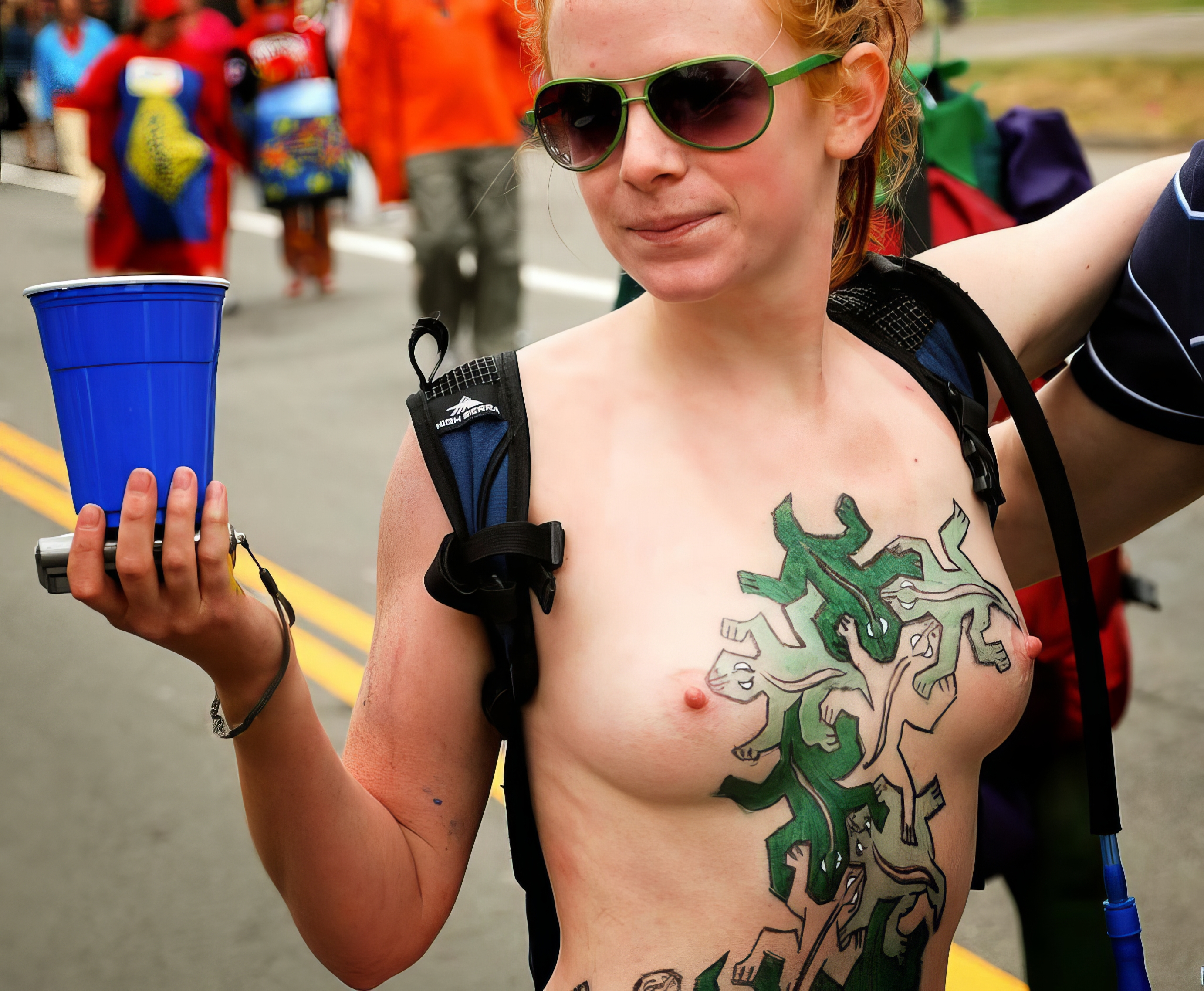 Cute fit slut Sophie naked