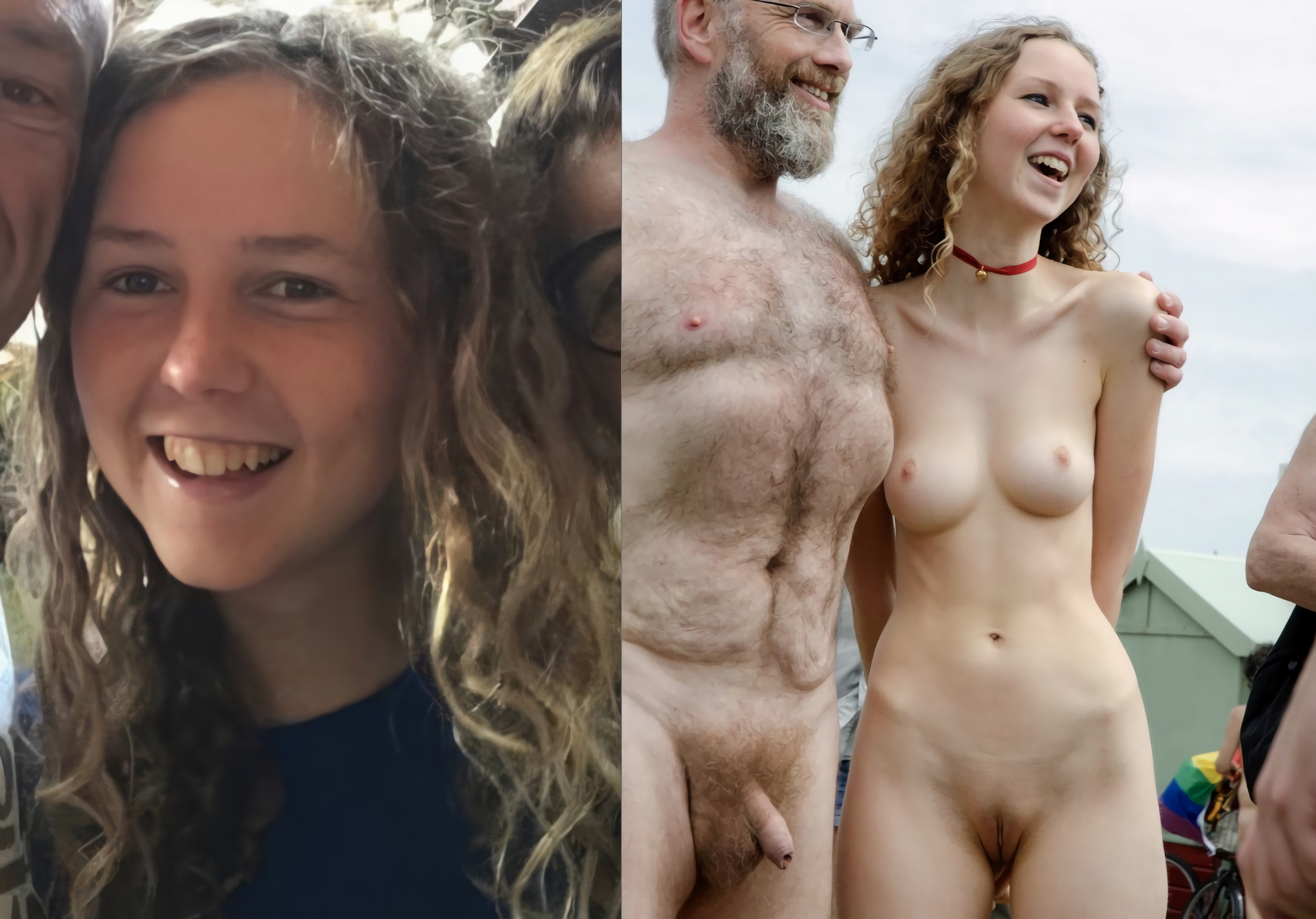 Cute slut Alice naked public