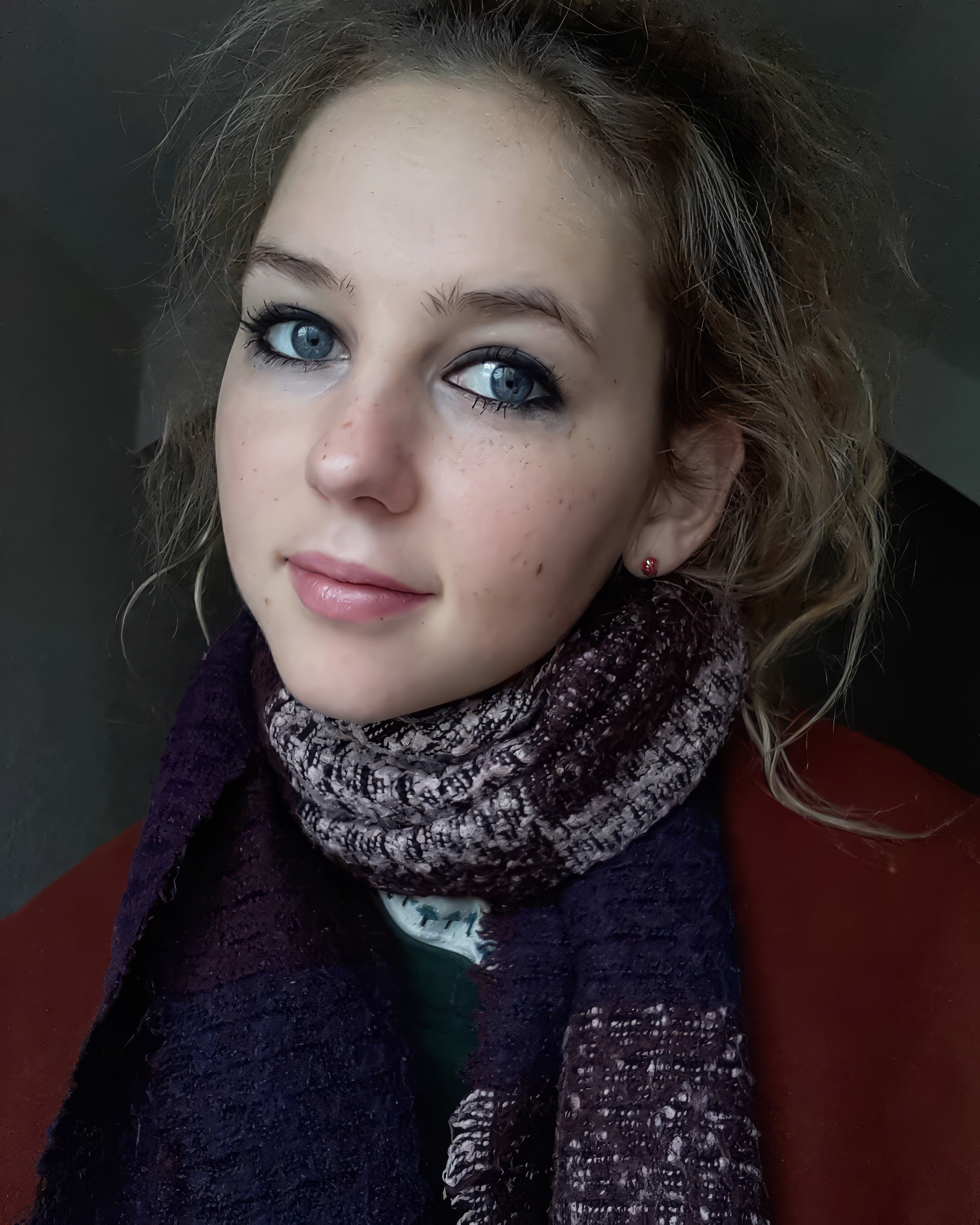 Cute slut Alice naked public