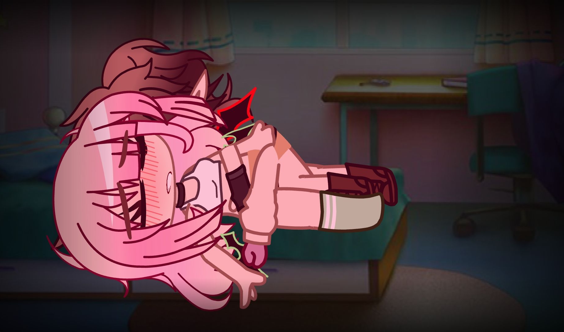 Trouble Sleeping [Zoey x Damien]