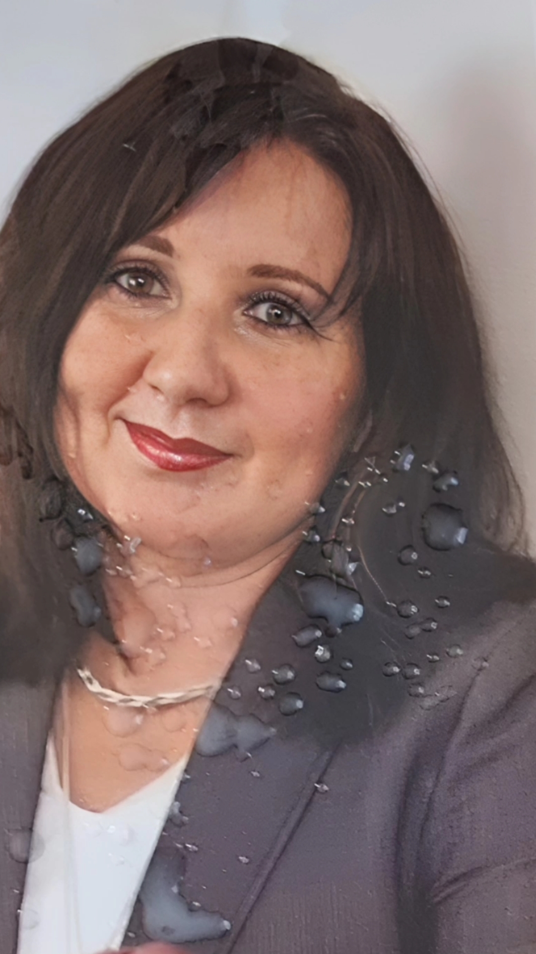 Secretary Michaela is a sexy cum target