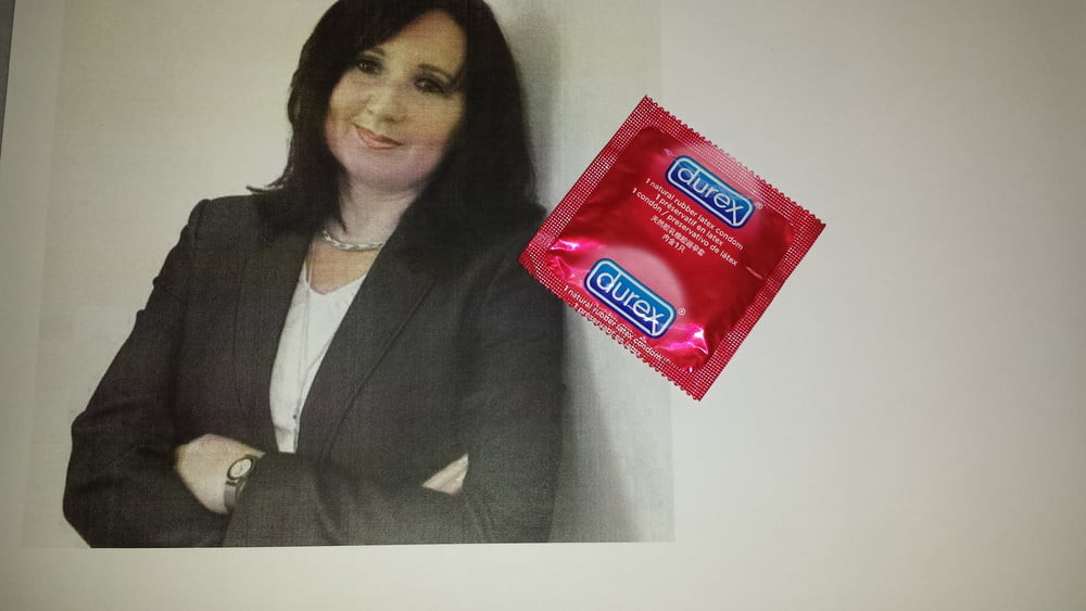 Secretary Michaela is a sexy cum target