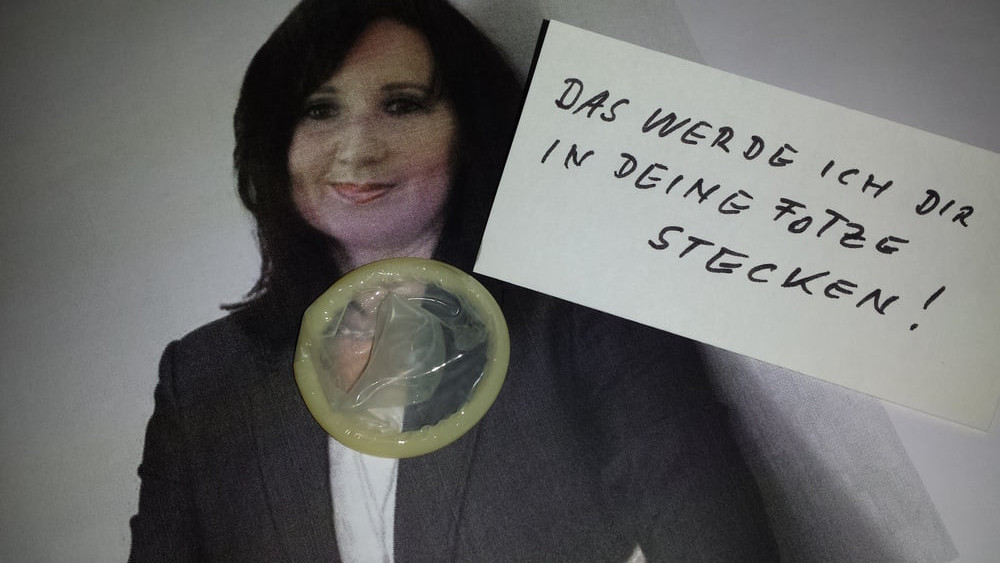 Secretary Michaela is a sexy cum target