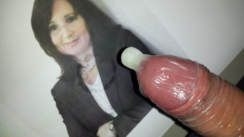 Secretary Michaela is a sexy cum target