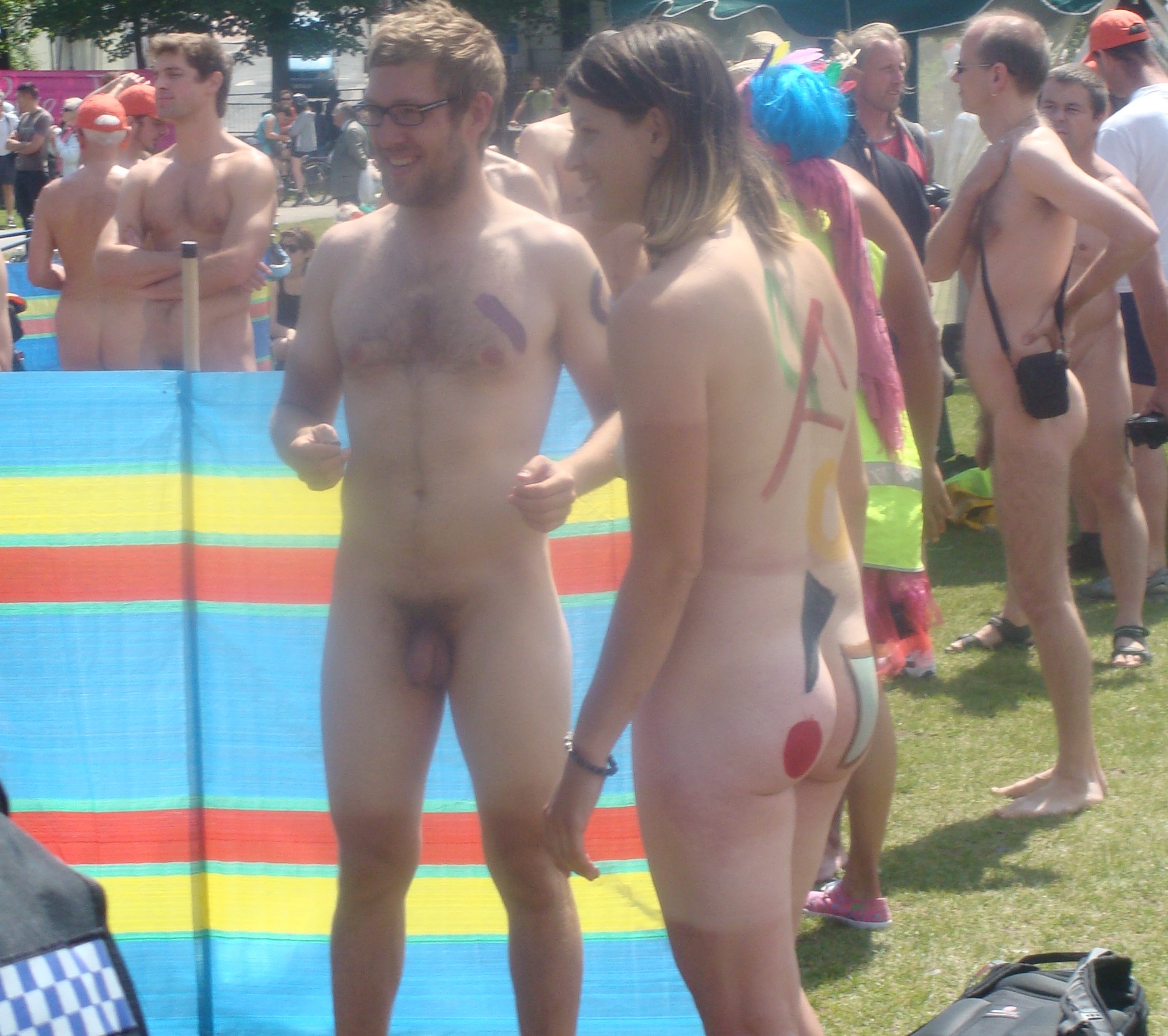 Cute slut Valkyrie naked public