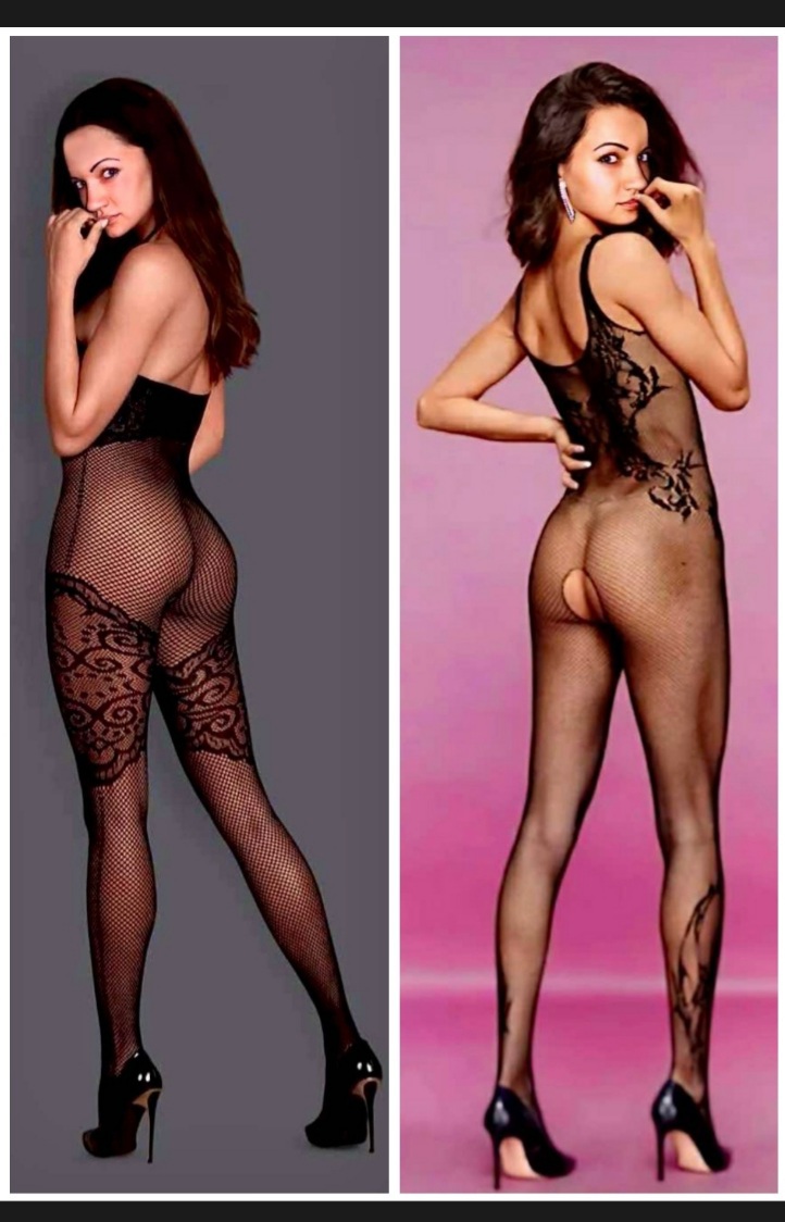 Bodystocking high heels ass selfie porn pics