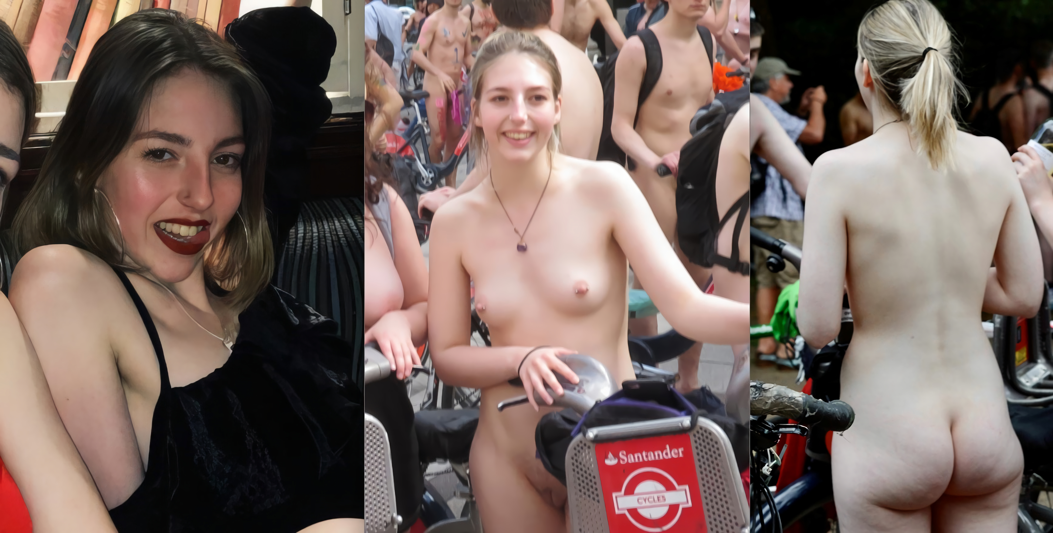 Cute whore Alice nude public