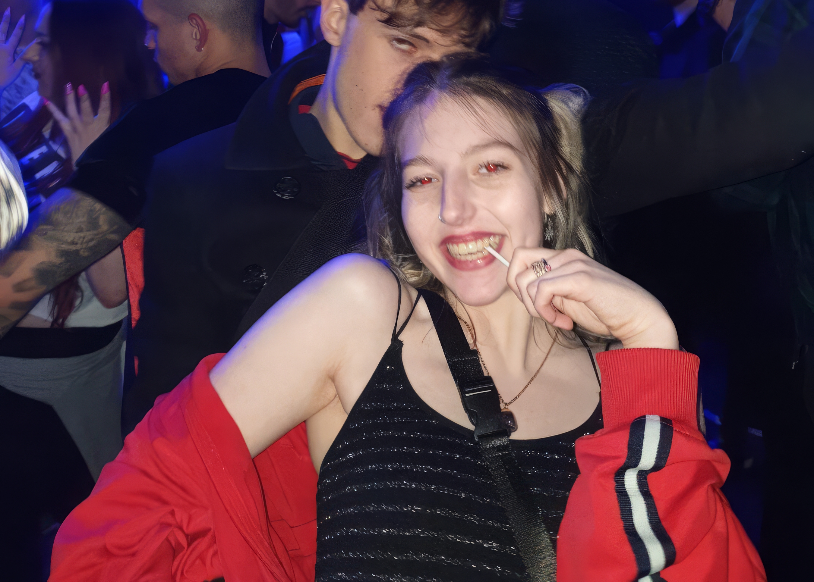 Cute whore Alice nude public