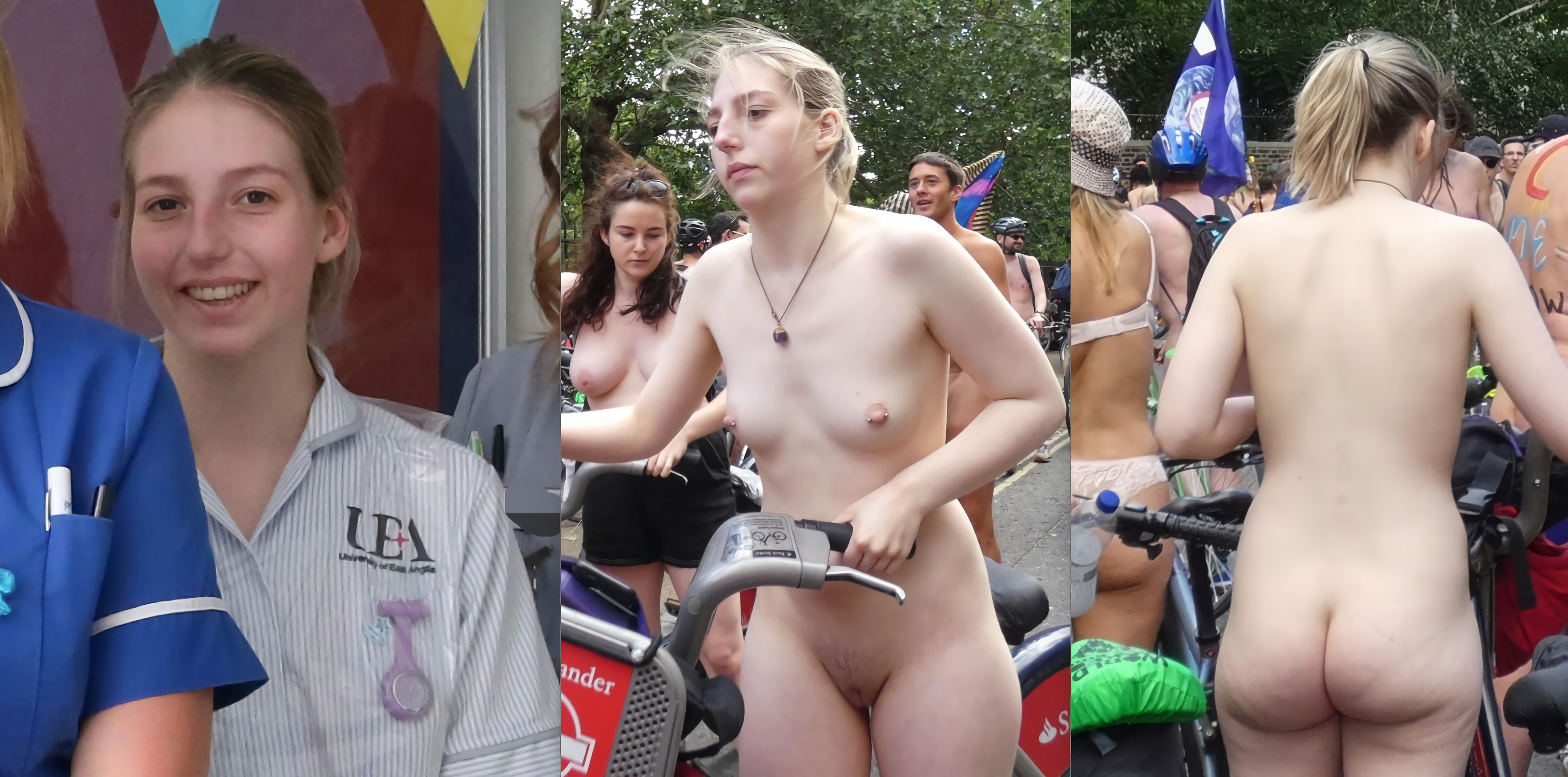 Cute whore Alice nude public