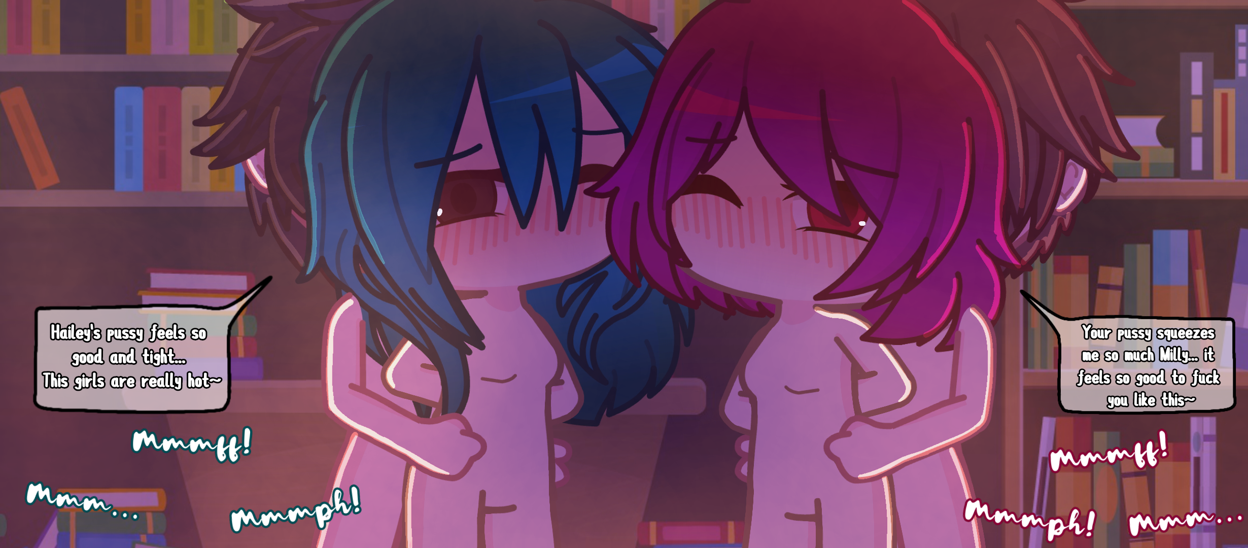 Hailey and Milly gets fucked (TMF)