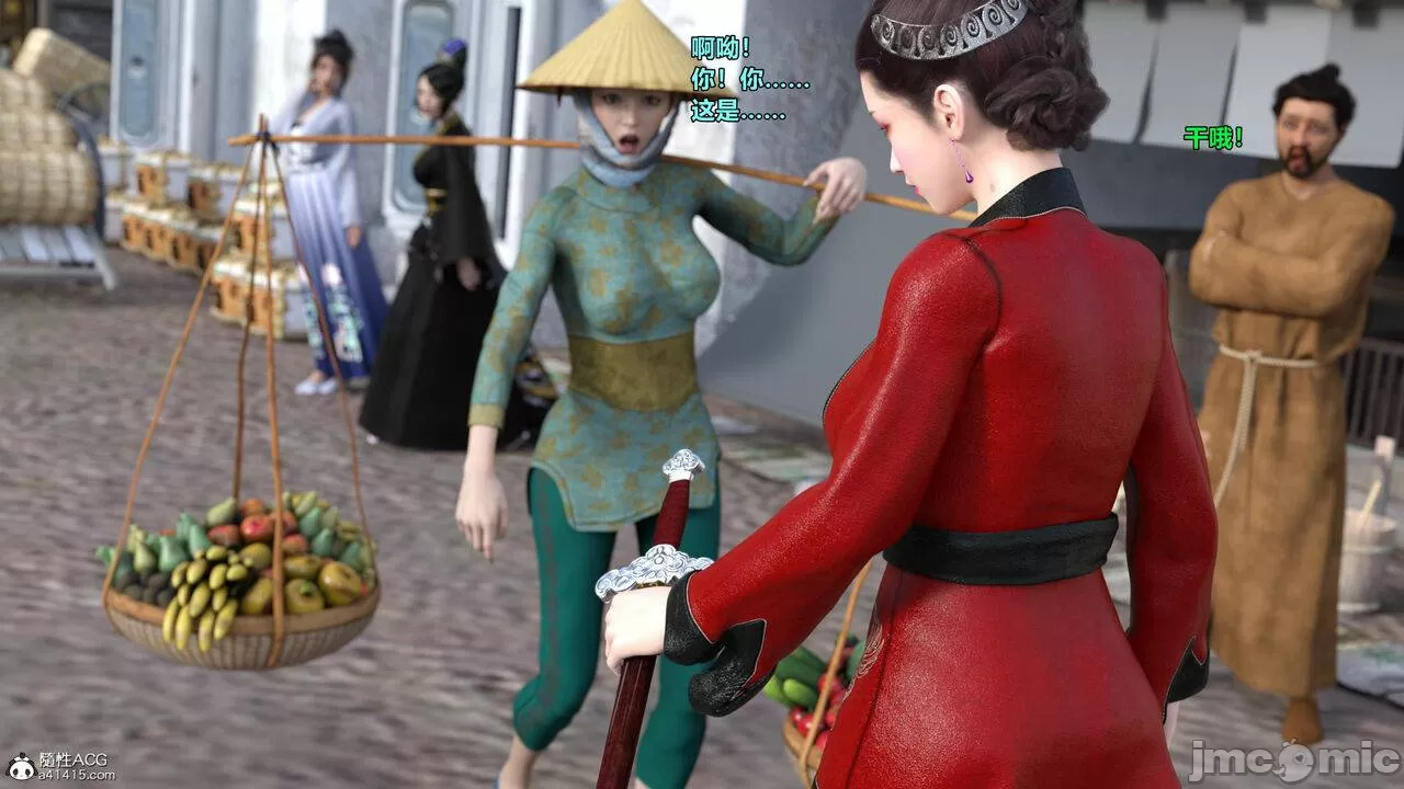 Ancient Chinese Heroine bondage2️⃣-2