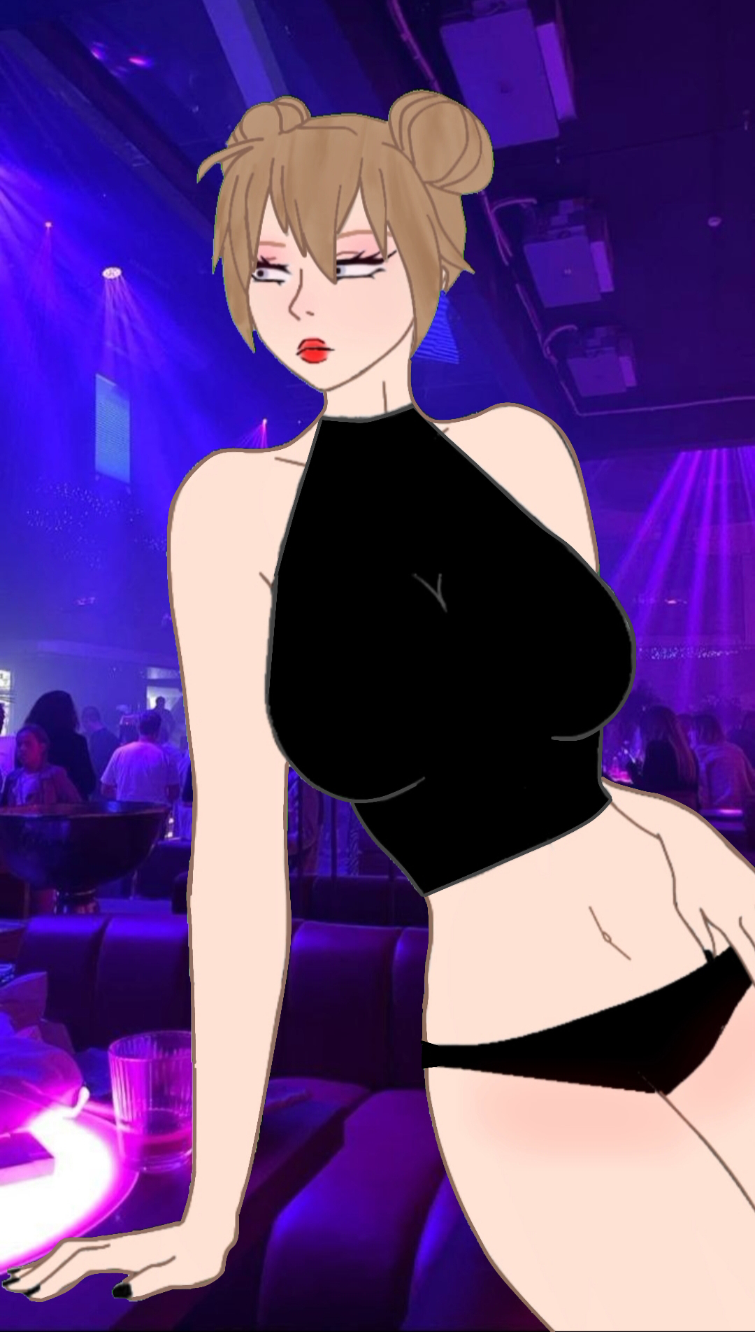 Night at the club)♥️