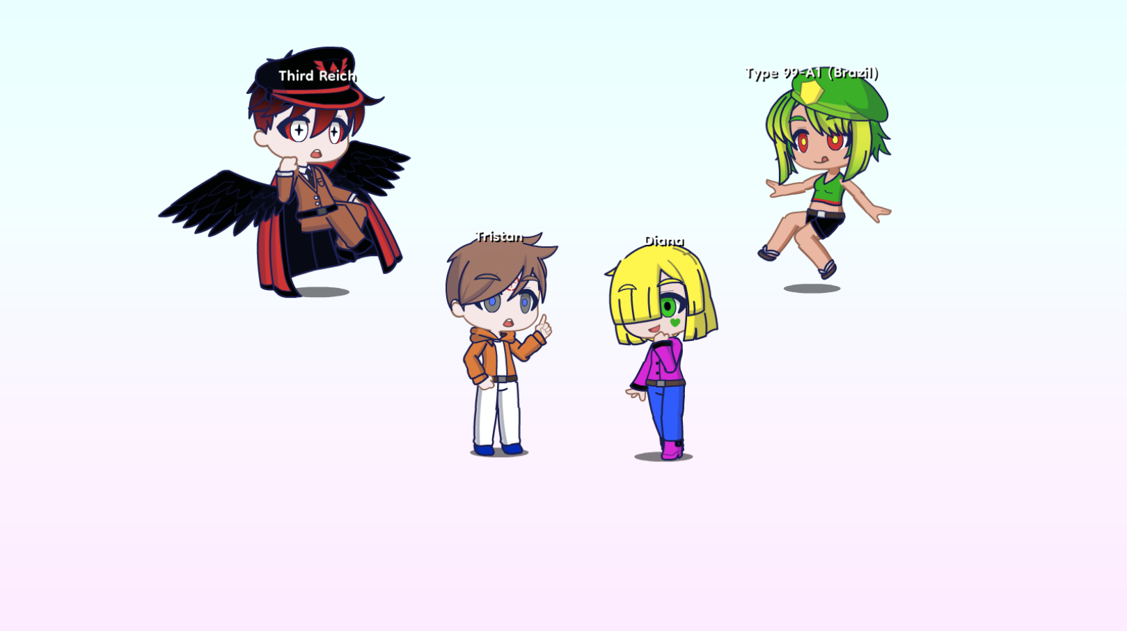 Tristan andDiana réceptacles