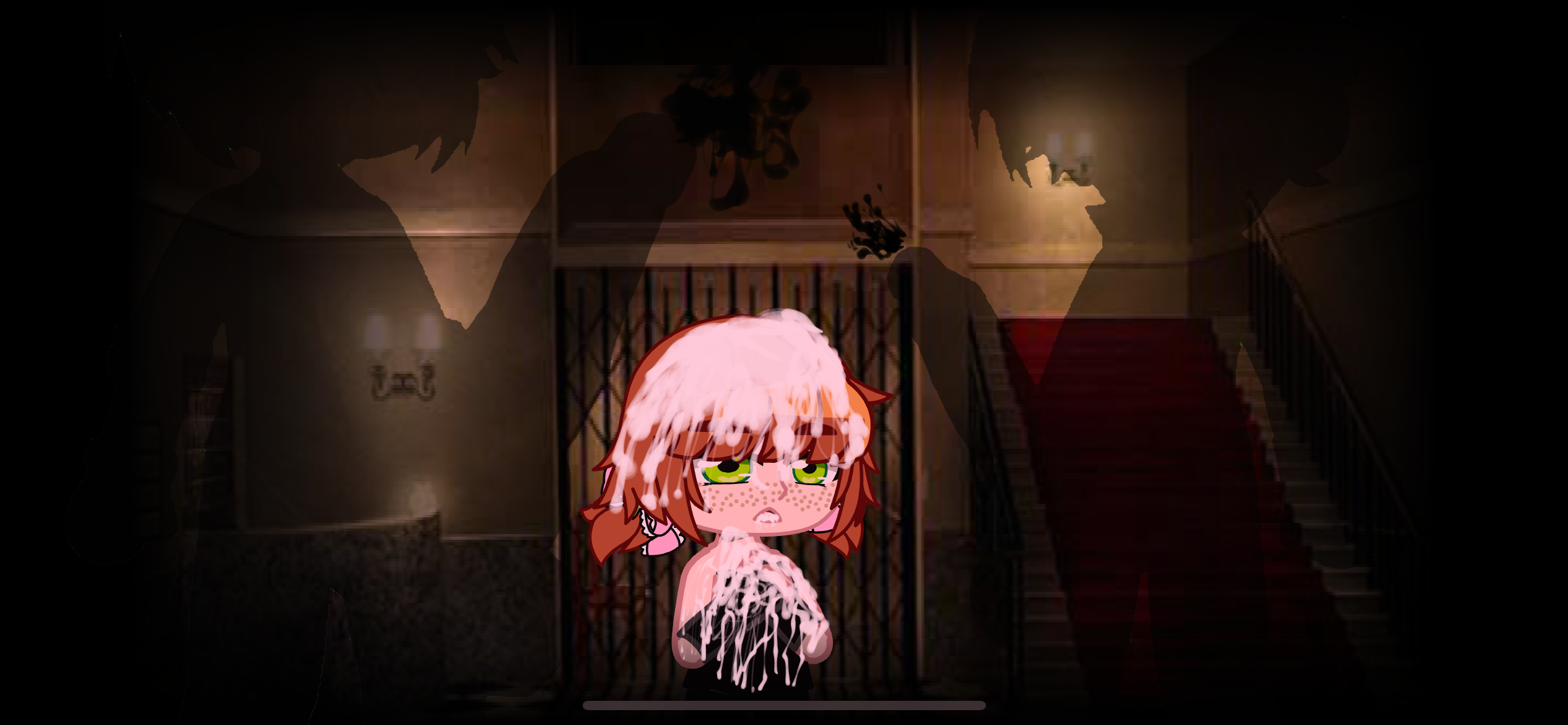 Elizabeth is a cum slut for William and Mike