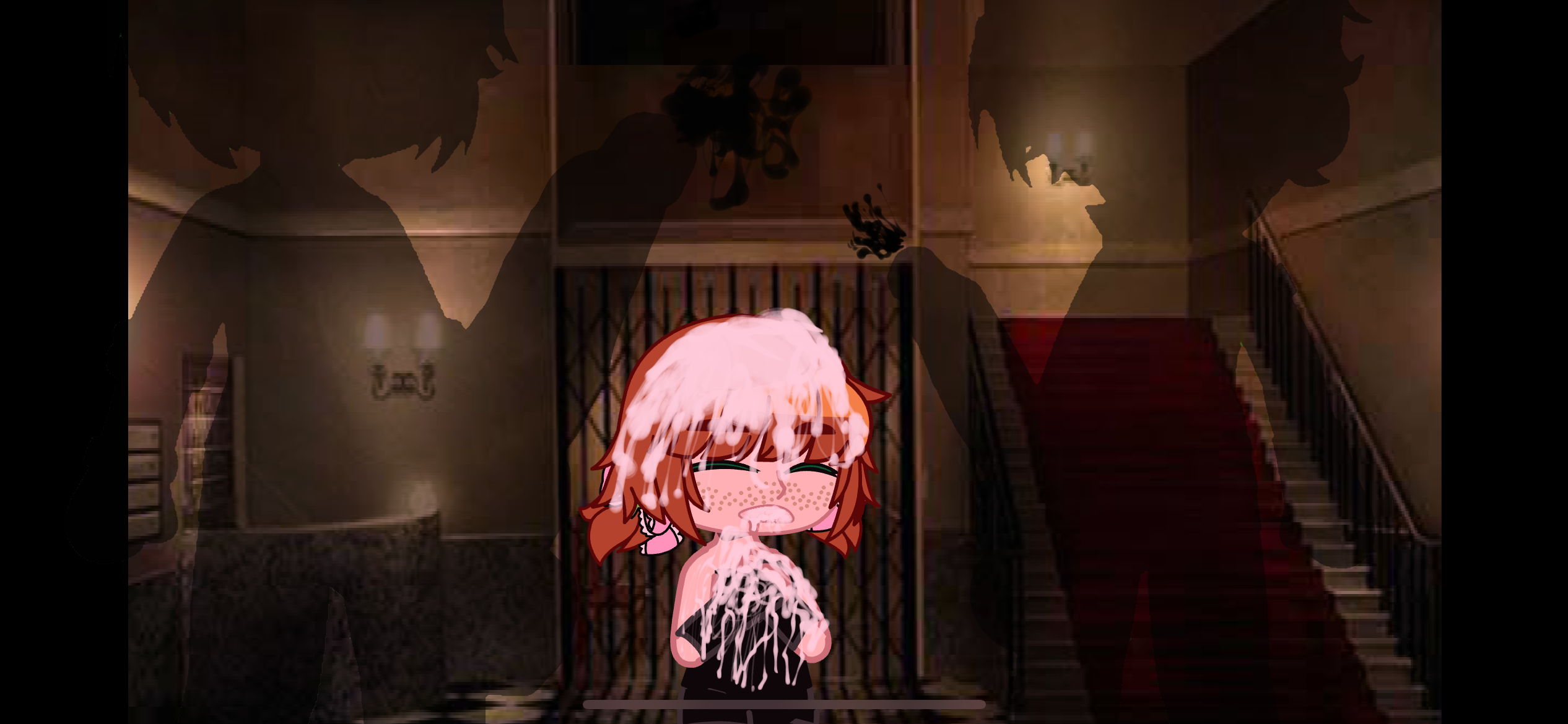 Elizabeth is a cum slut for William and Mike