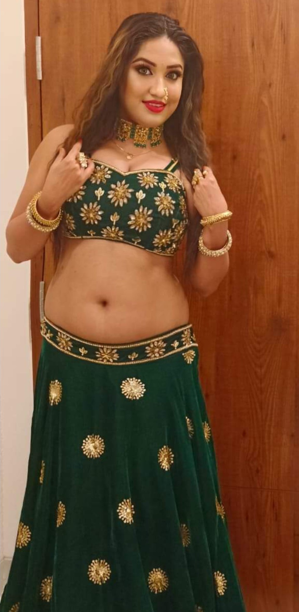 Indian Item Girls Stage Dancing