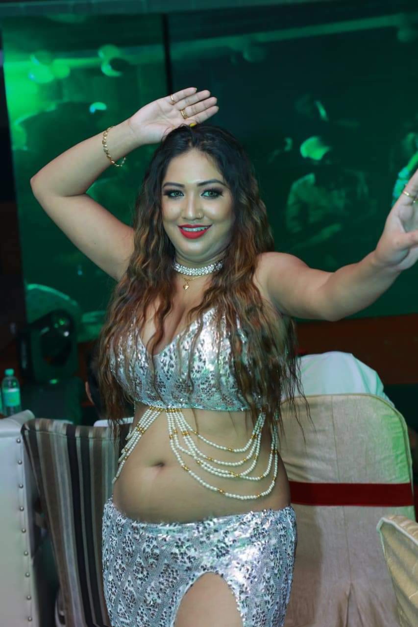 Indian Item Girls Stage Dancing