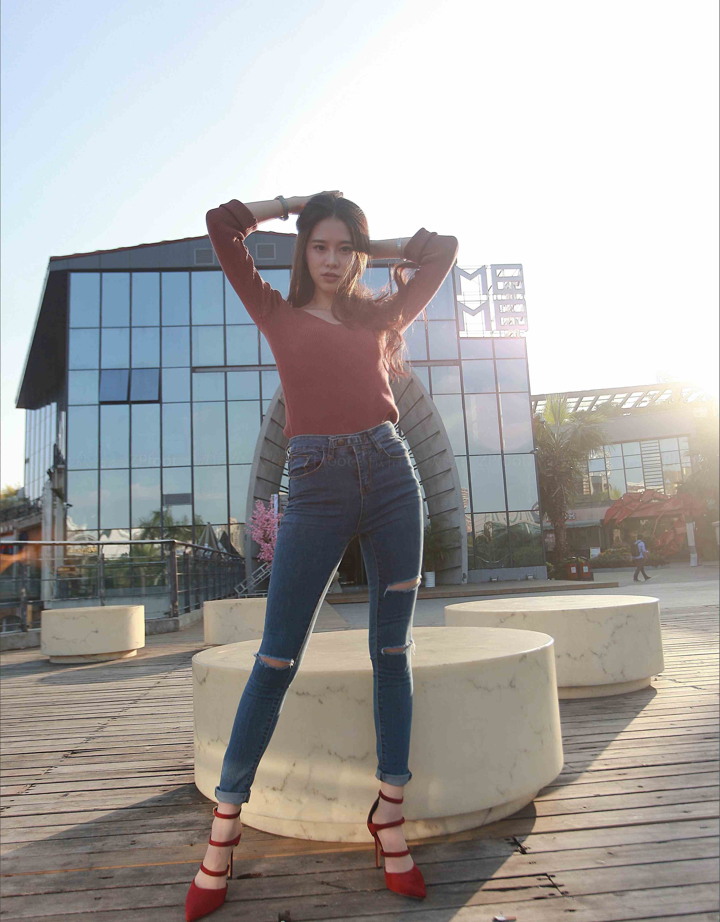 China Beauty Legs and feet 1151