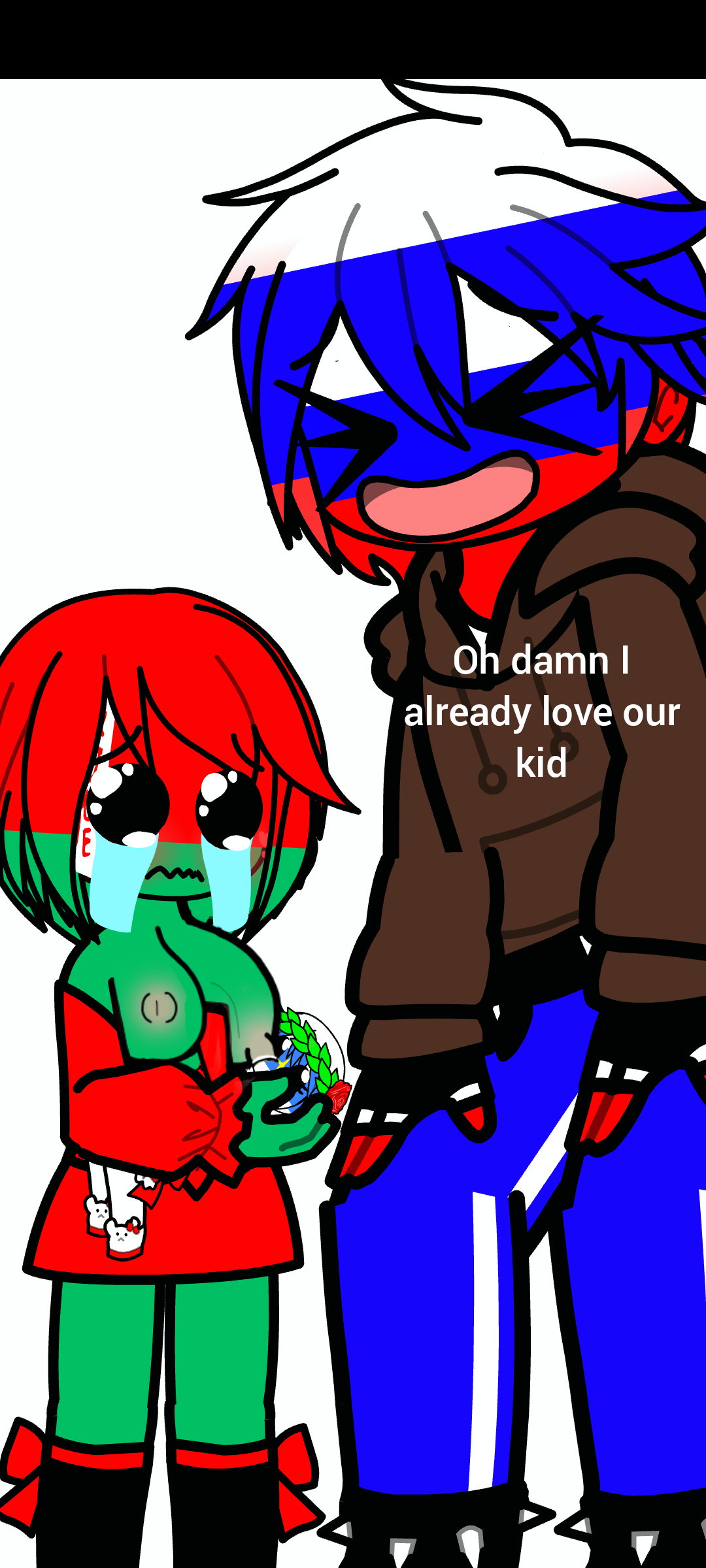 The newborn from Russia and Belarus