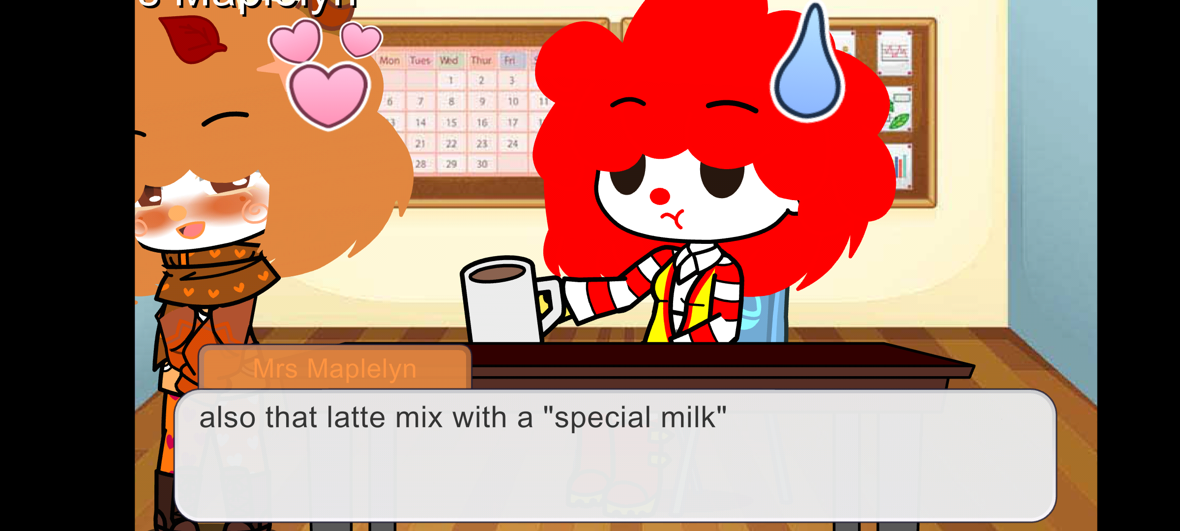 A Latte flavor for ranella Donald