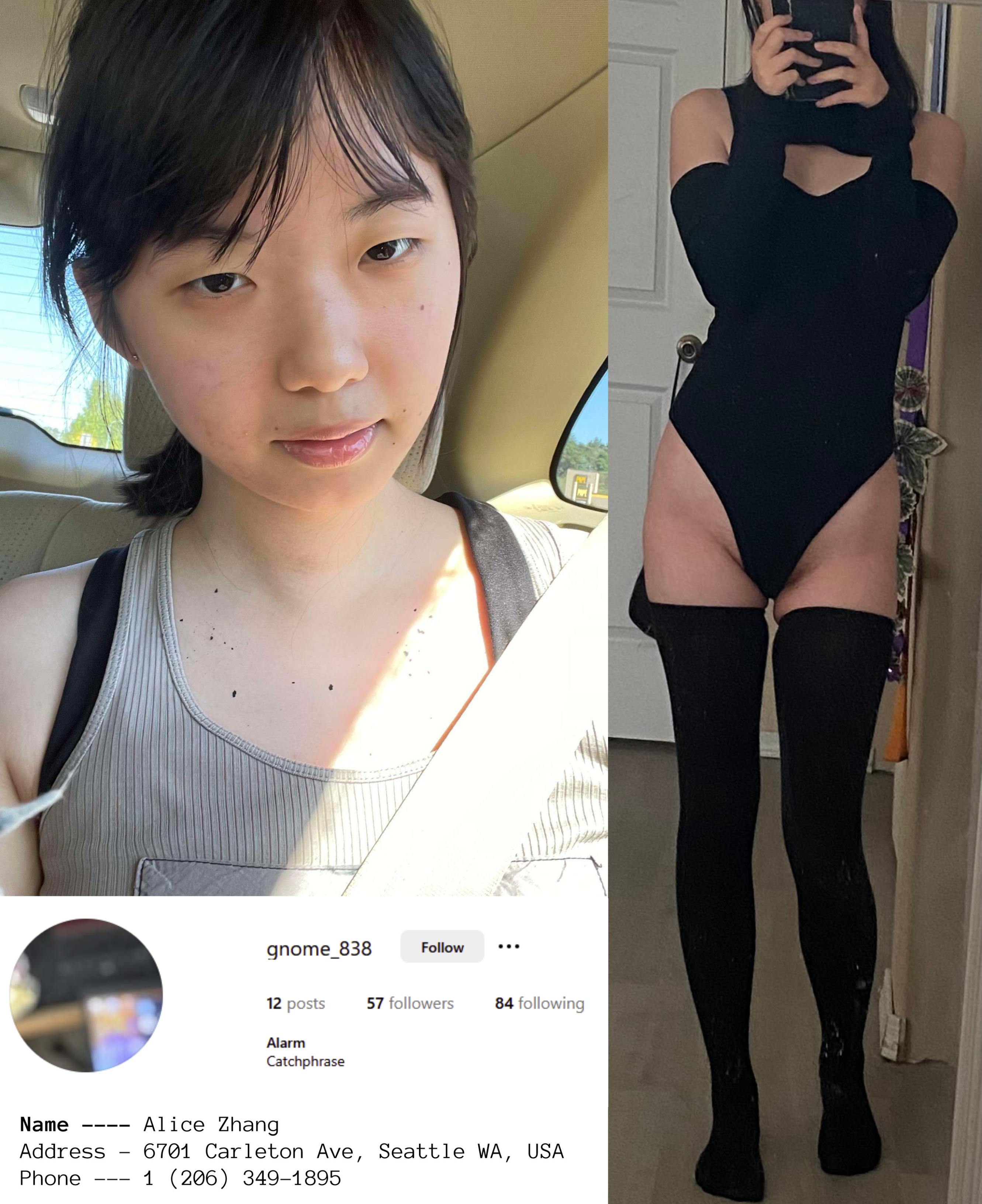 Seattle Asian Alice Zhang