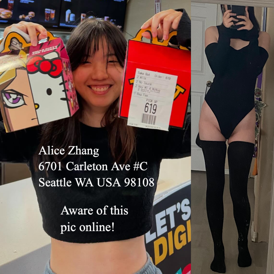 Seattle Asian Alice Zhang