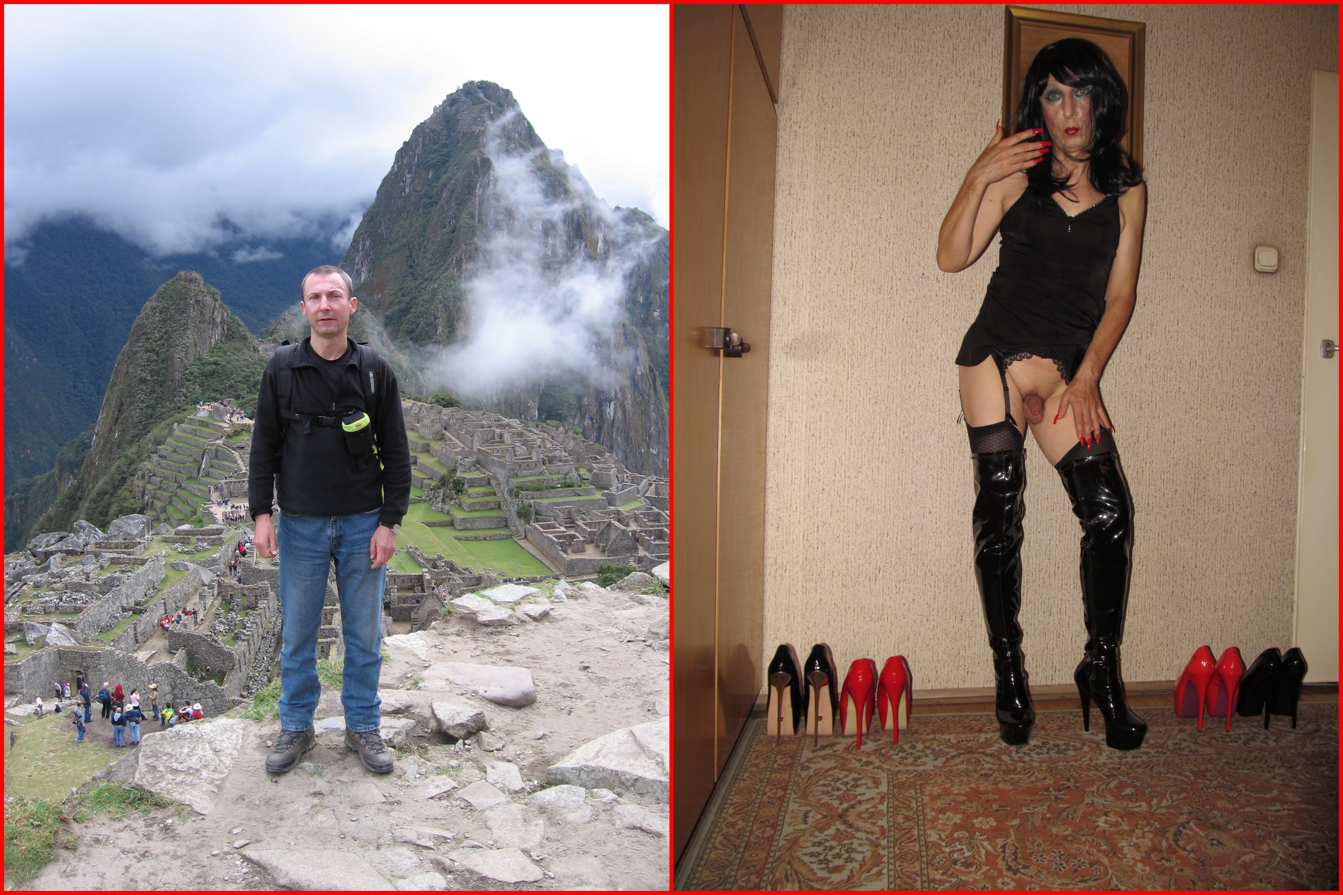 Before cocksucker Andrzej Maj after webslut Jolanta Maj