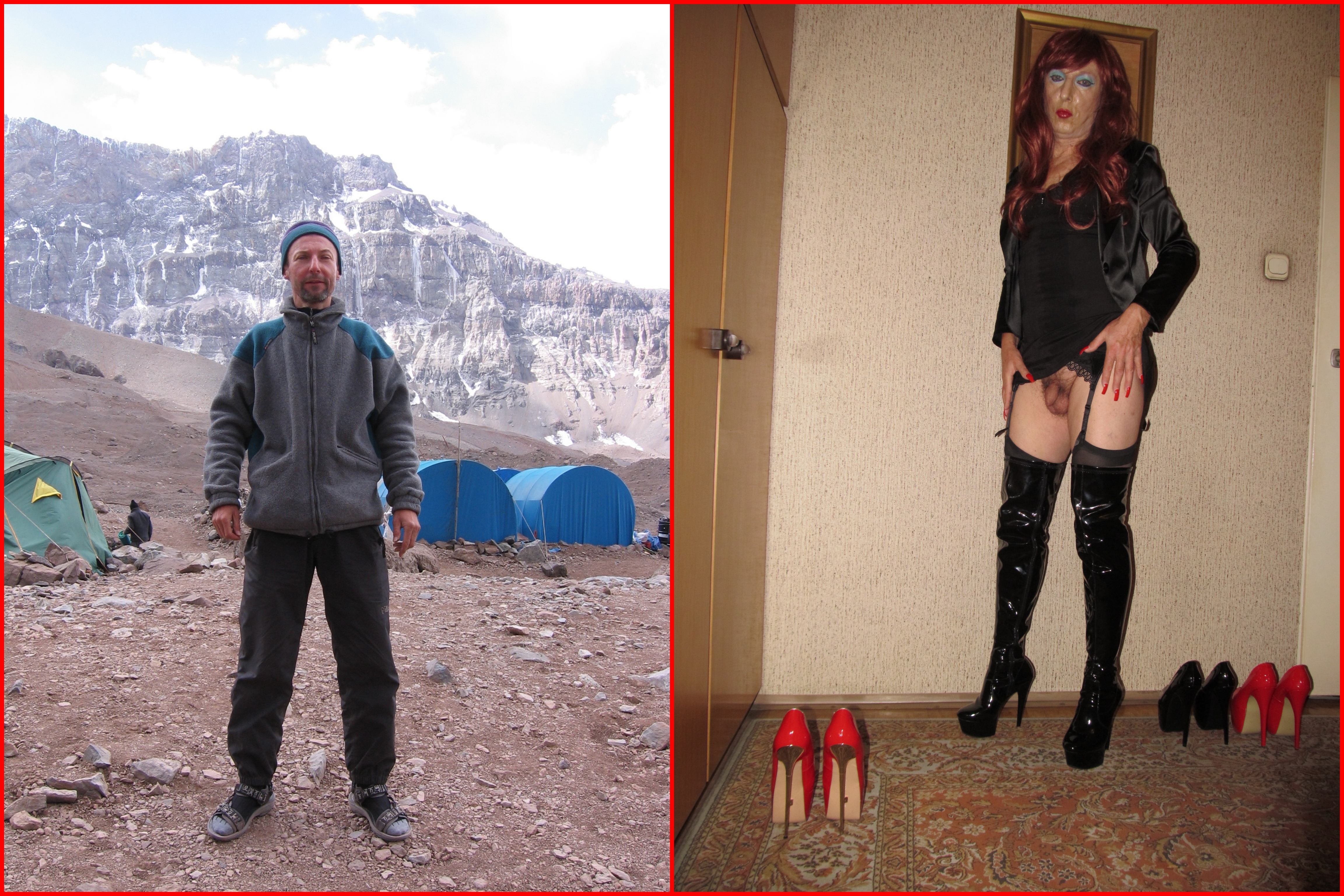 Before cocksucker Andrzej Maj after webslut Jolanta Maj