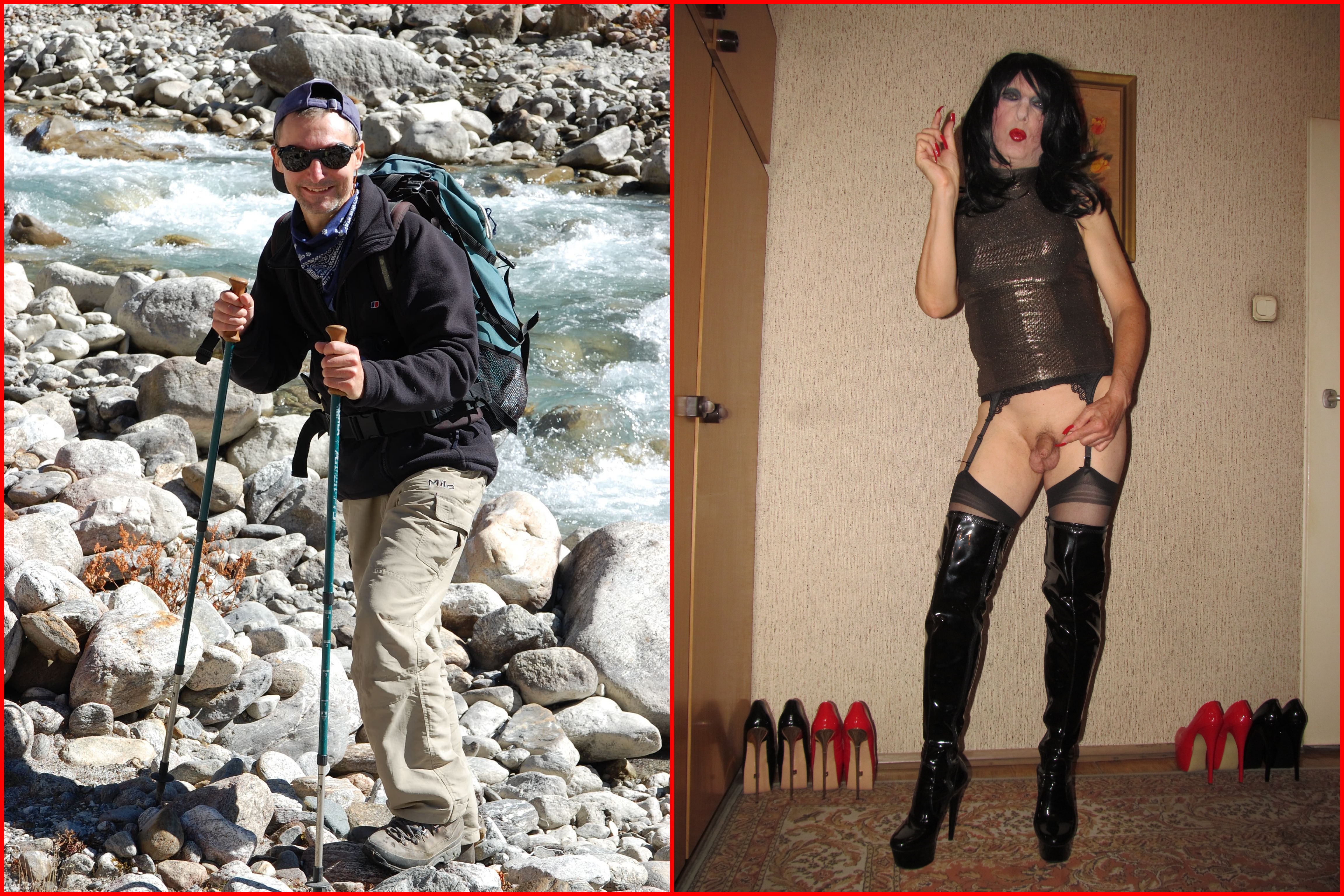 Before cocksucker Andrzej Maj after webslut Jolanta Maj