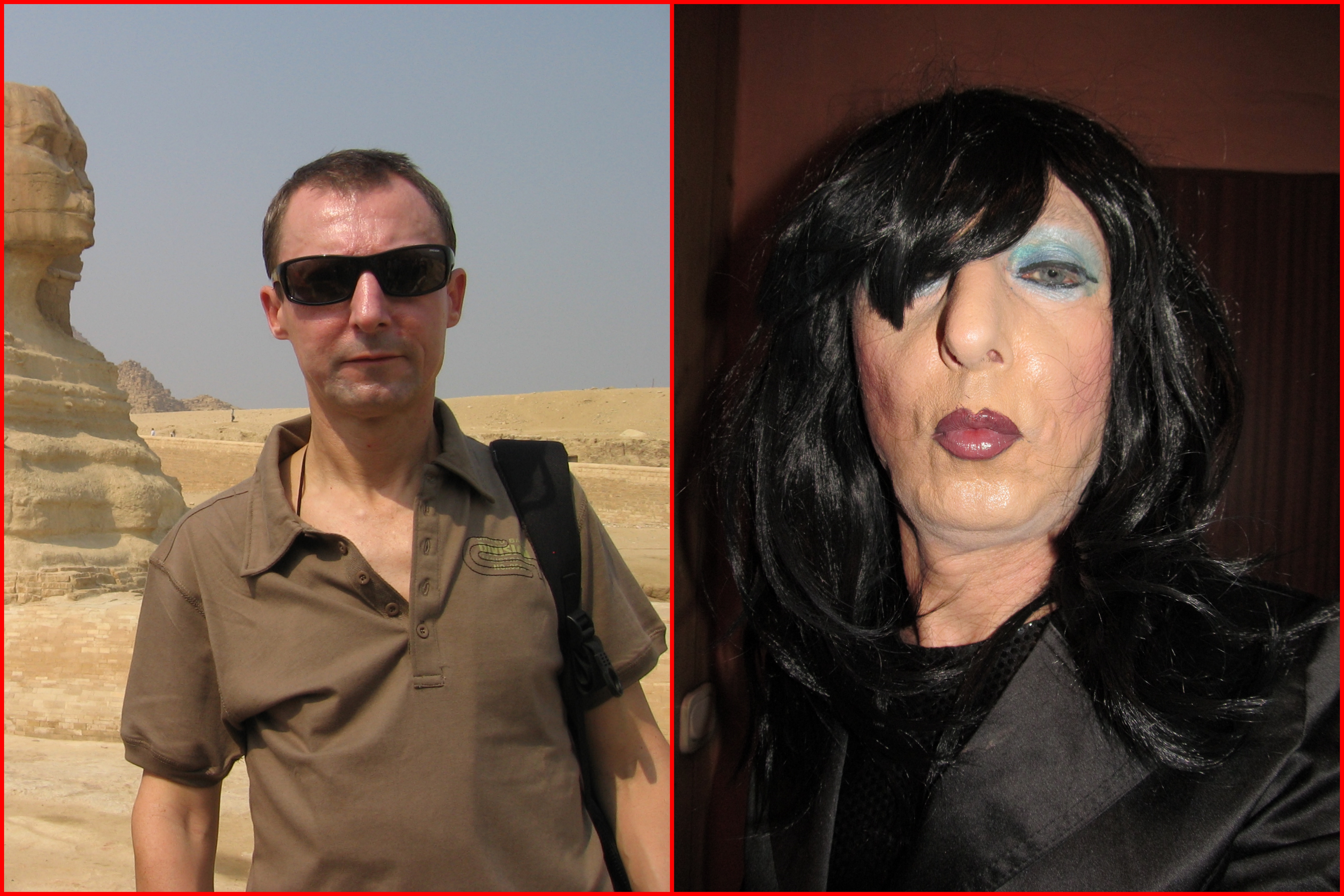 Before cocksucker Andrzej Maj after webslut Jolanta Maj