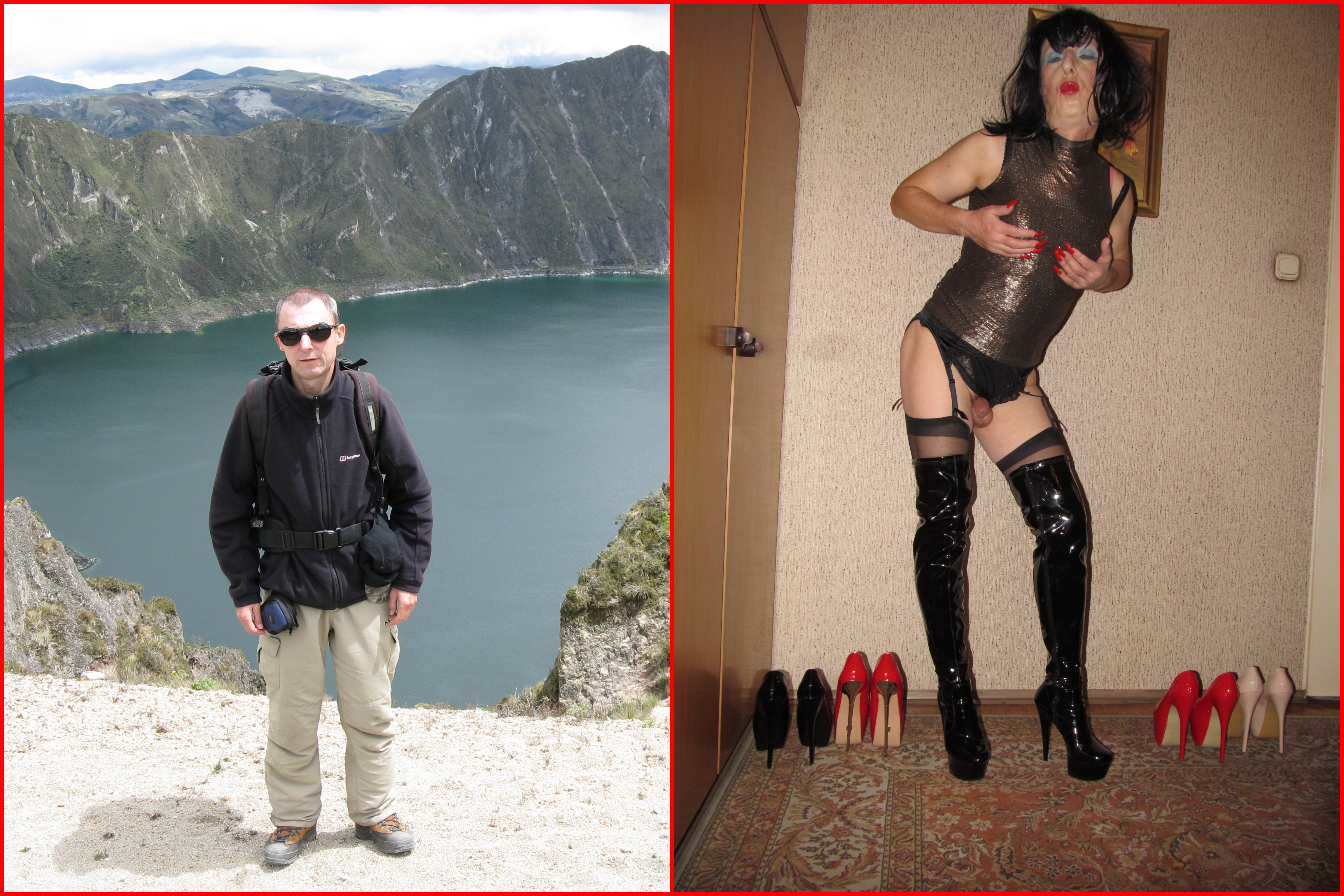 Before cocksucker Andrzej Maj after webslut Jolanta Maj