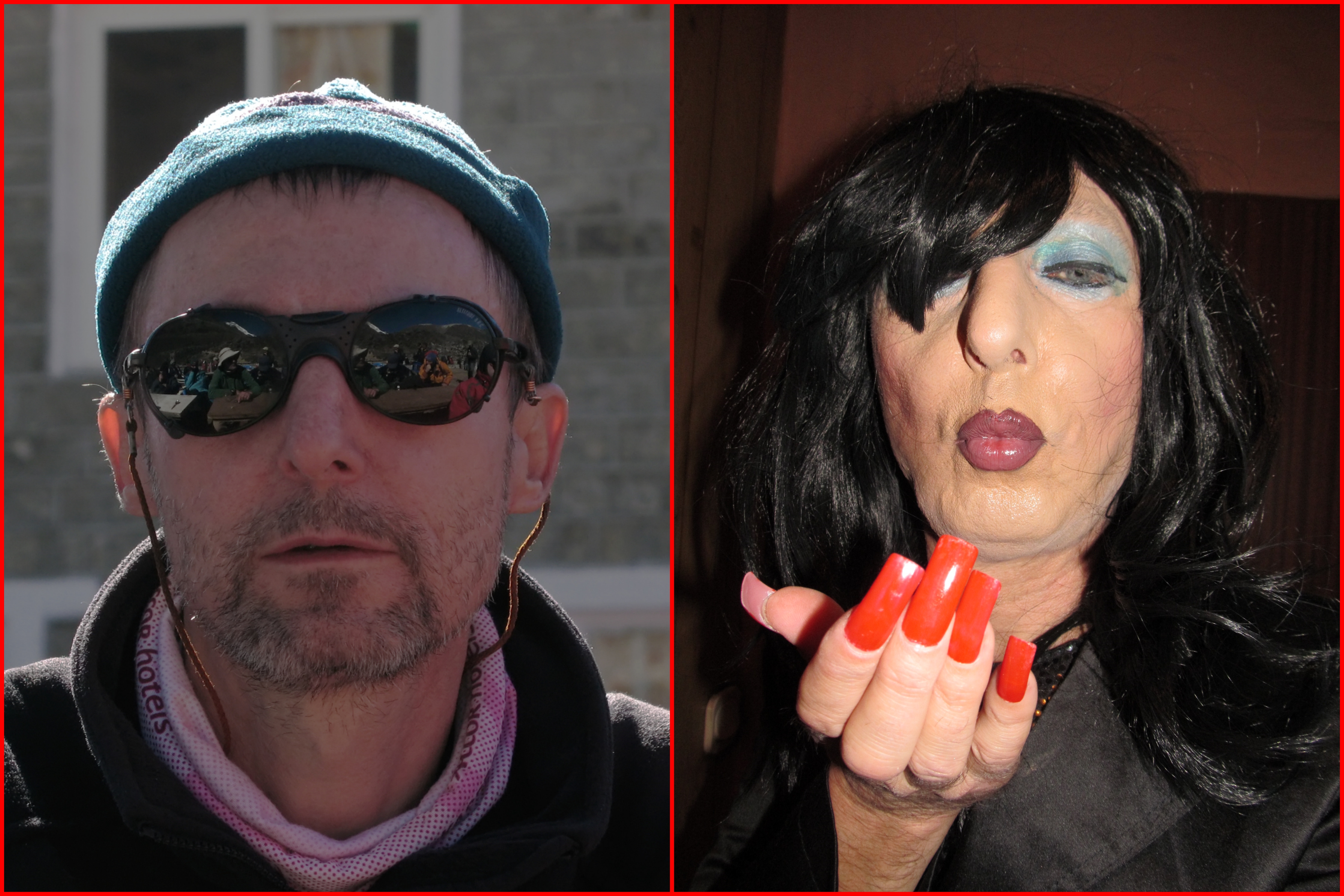 Before cocksucker Andrzej Maj after webslut Jolanta Maj