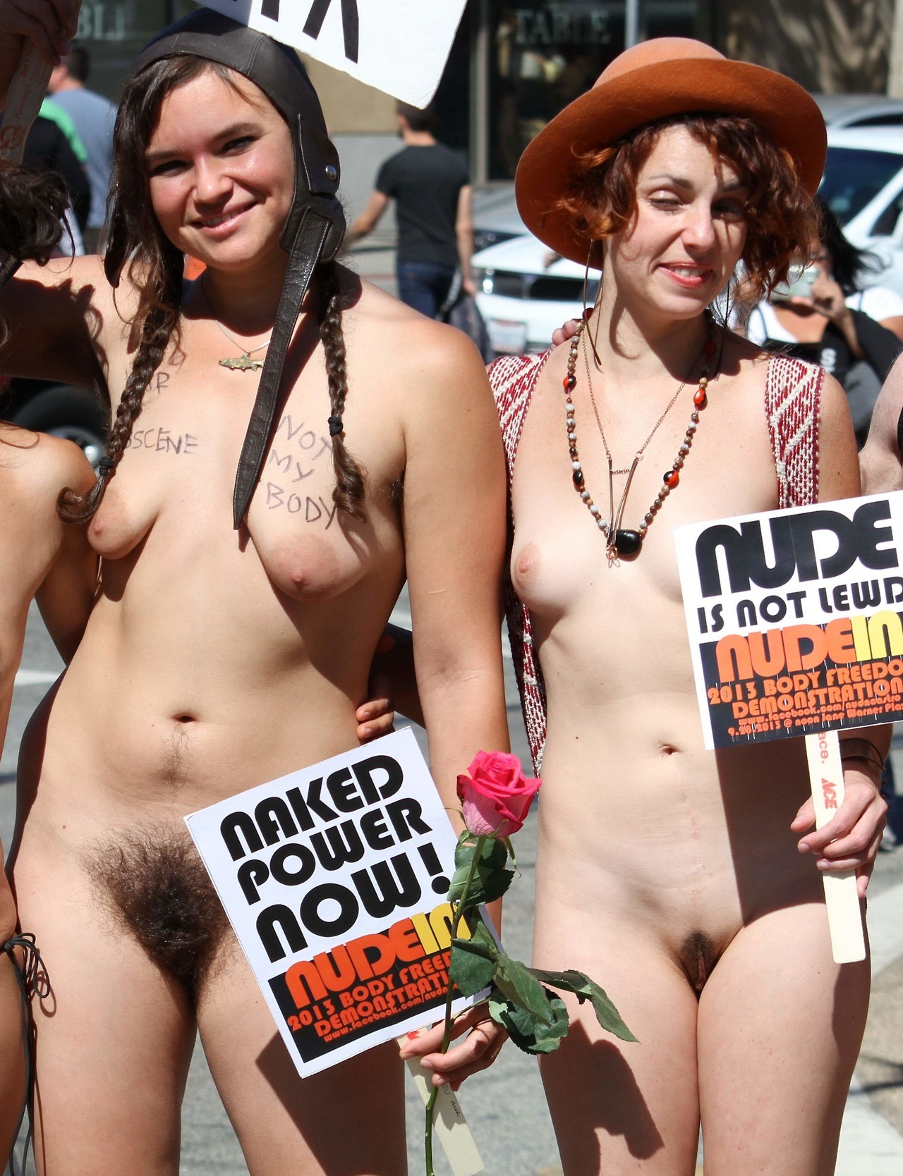 Slut Kelsey nude in public