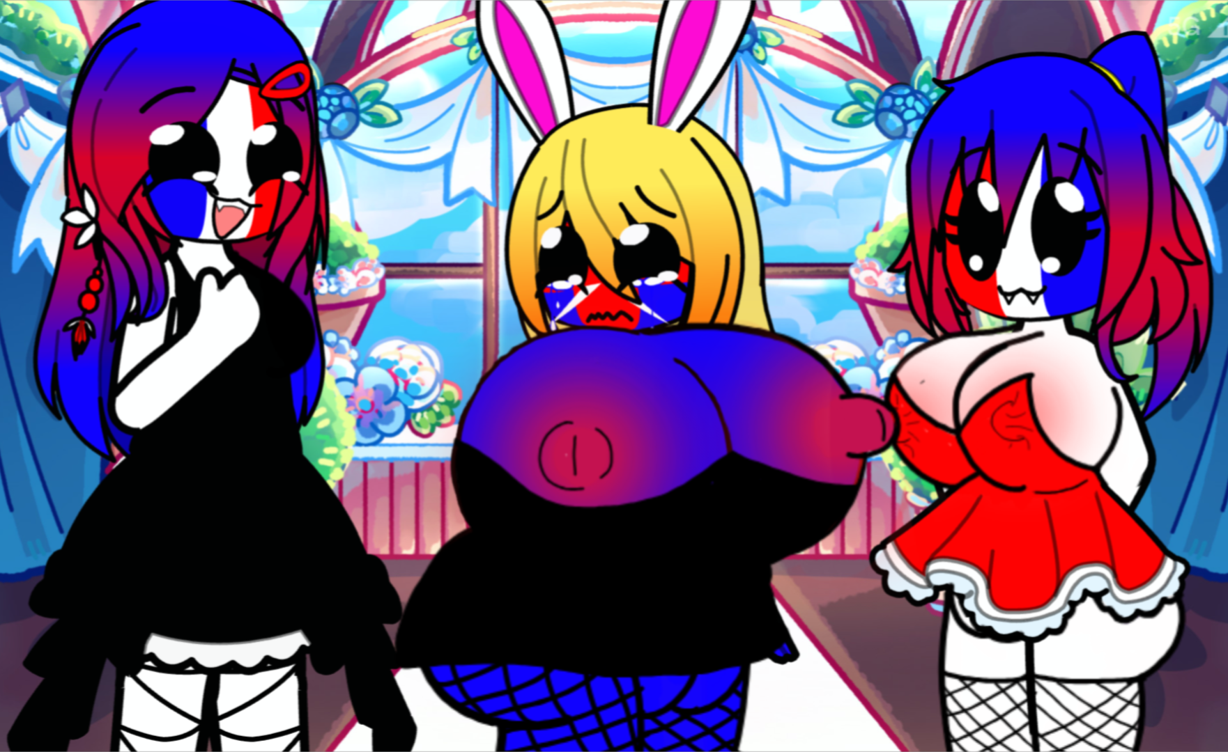 Our wedding (Roxy, Alt France and me)