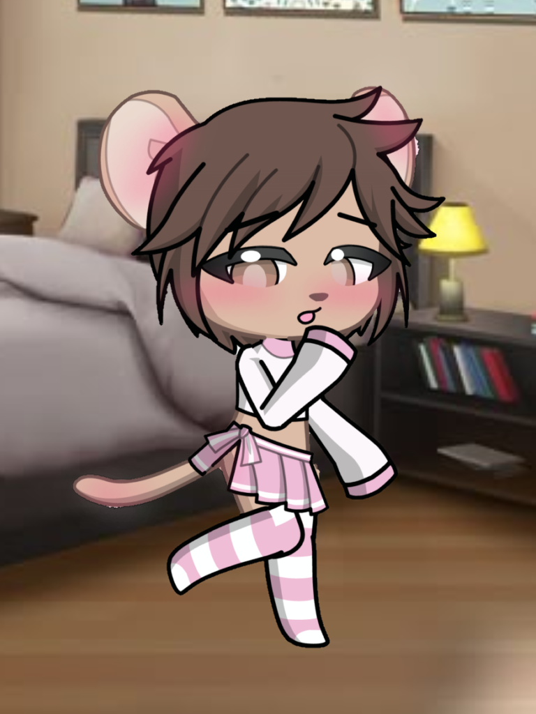 Uh oh!! My skirt ripped >///<