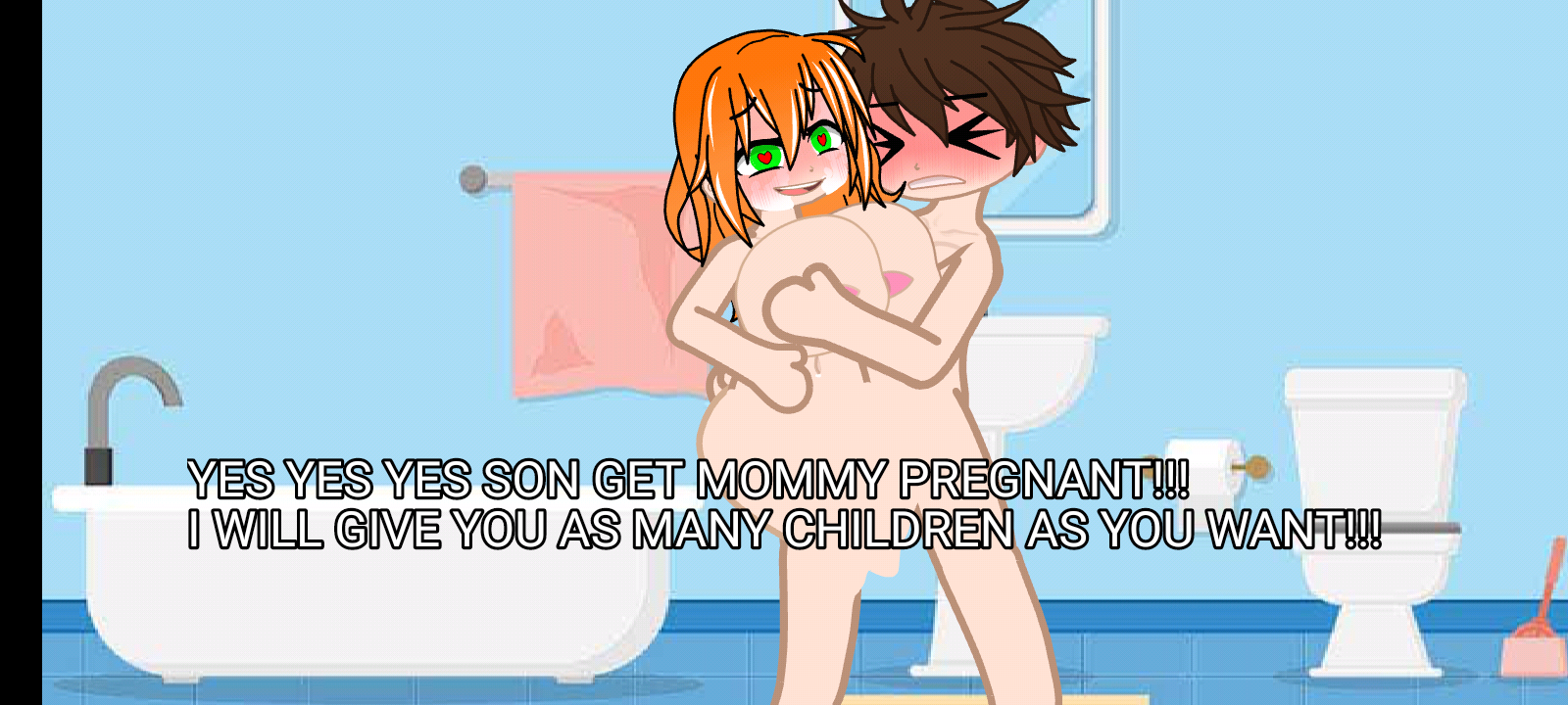 past mike fuck past mrs afton in the bathroom