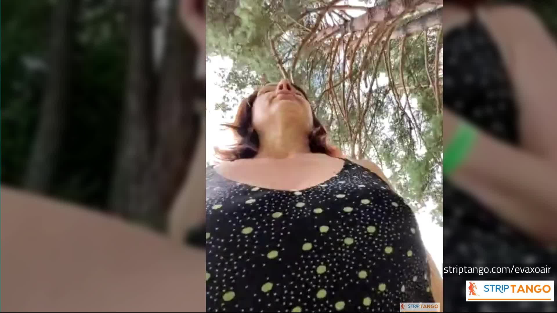 Striptango Outdoor Tease – 1000 Pics of Big Ass, Big Tits &