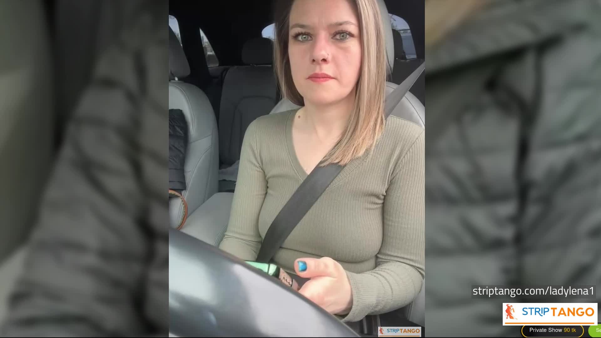 Striptango Outdoor Tease – 1000 Pics of Big Ass, Big Tits &