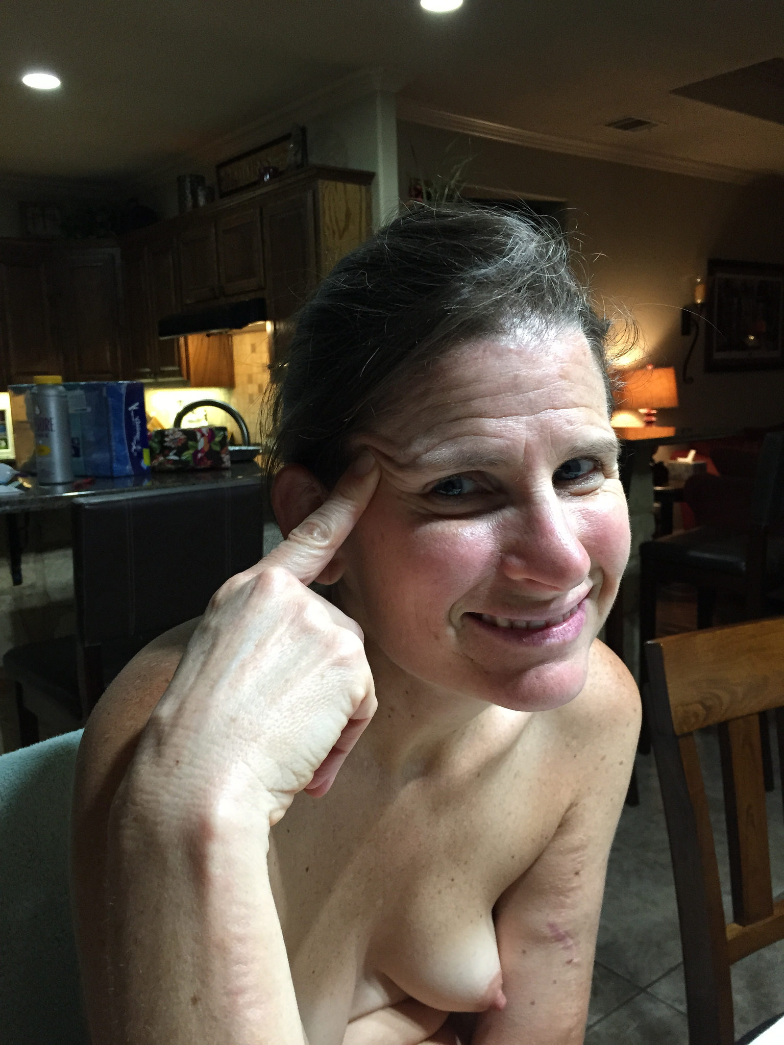 Texas Baptist Math Teacher, Debra,, loves to get naked .